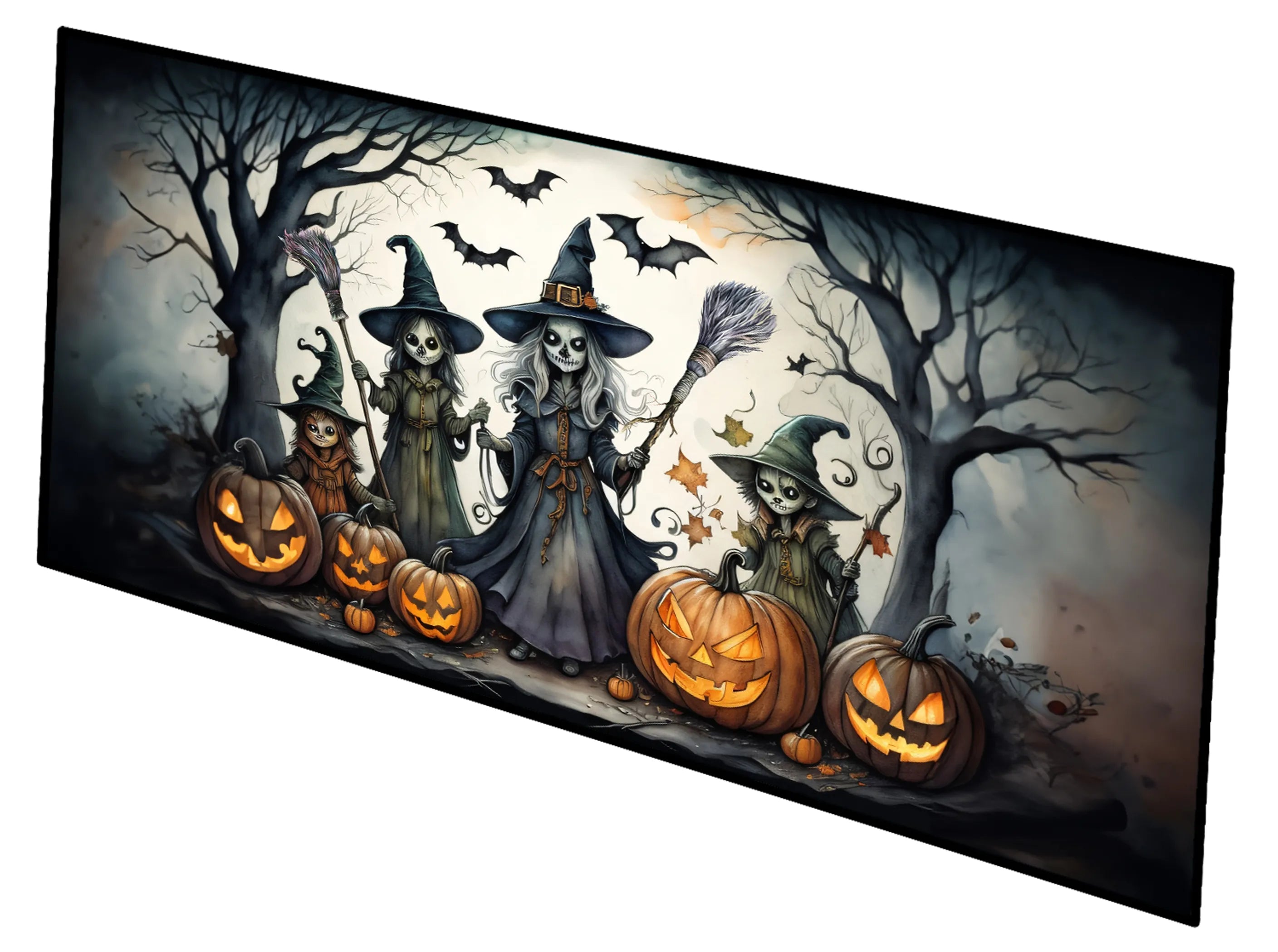 More Spooky Halloween Runner Mat 28x58 - Size: 28HX58W | Pack Of: 1 | Collection name: More spooky halloween