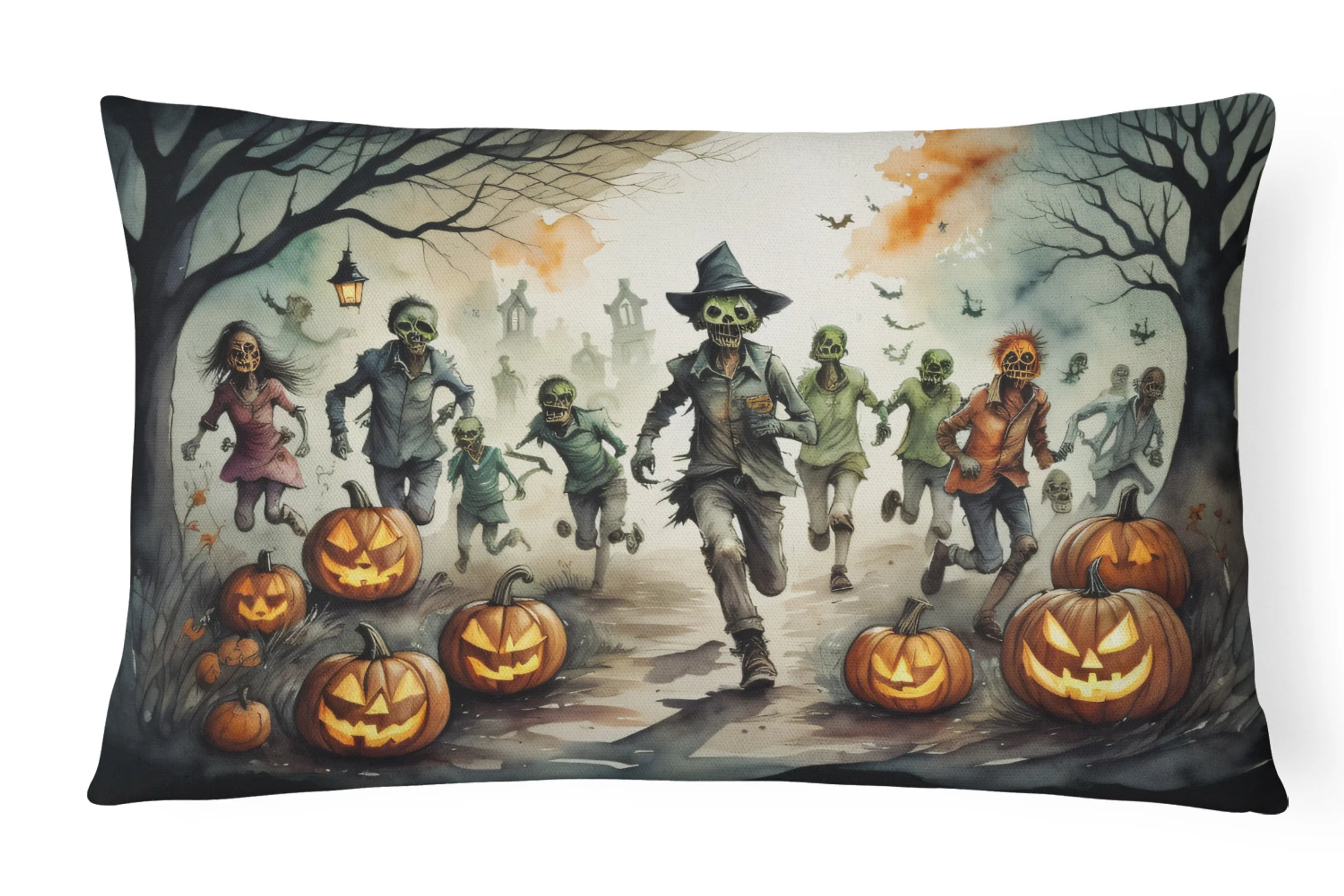 More Spooky Halloween Throw Pillow - Pack Of: 1 | Collection name: More spooky halloween