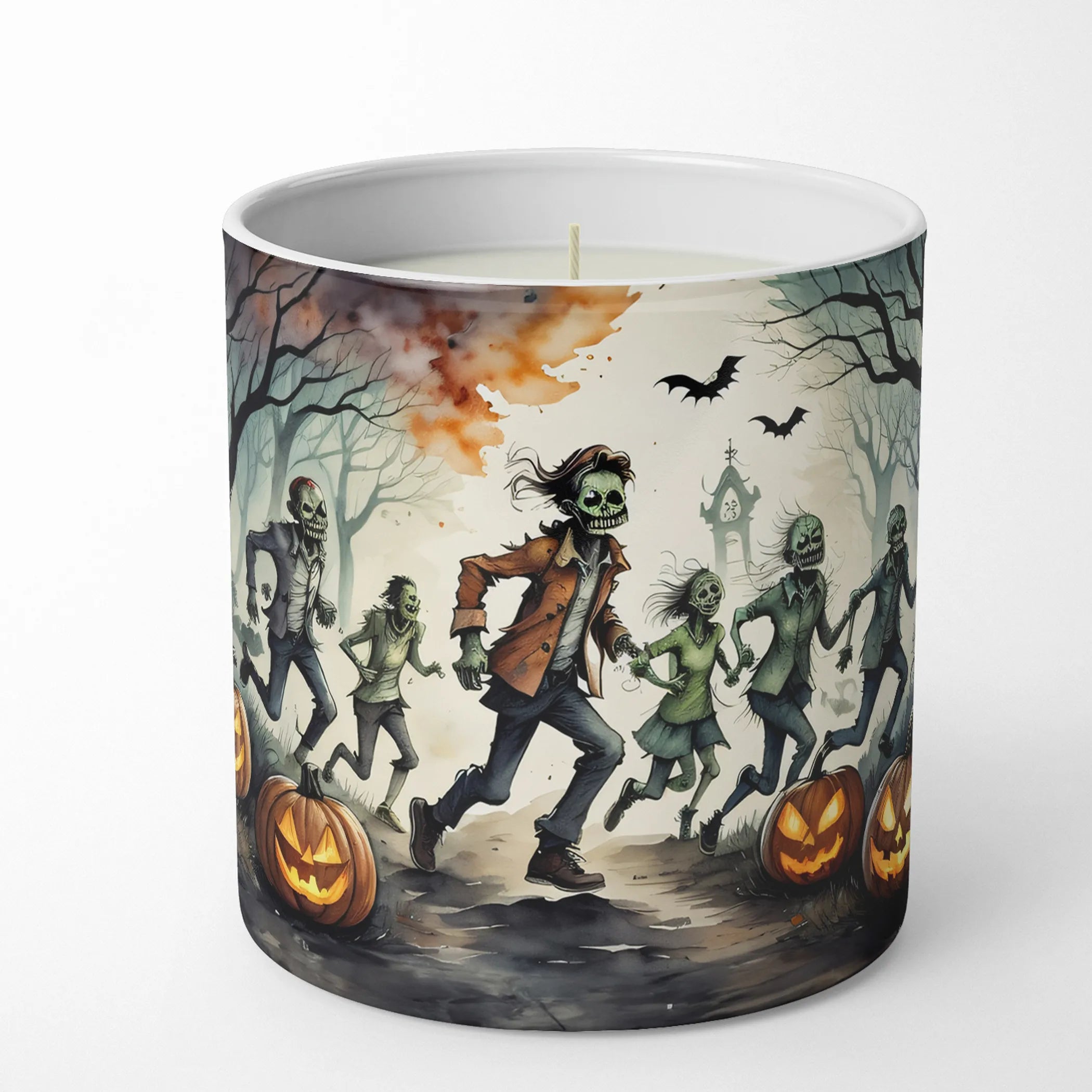 More Spooky Halloween Decorative Soy Candle - Size: 10 OZ | Pack Of: 1 | Collection name: More spooky halloween