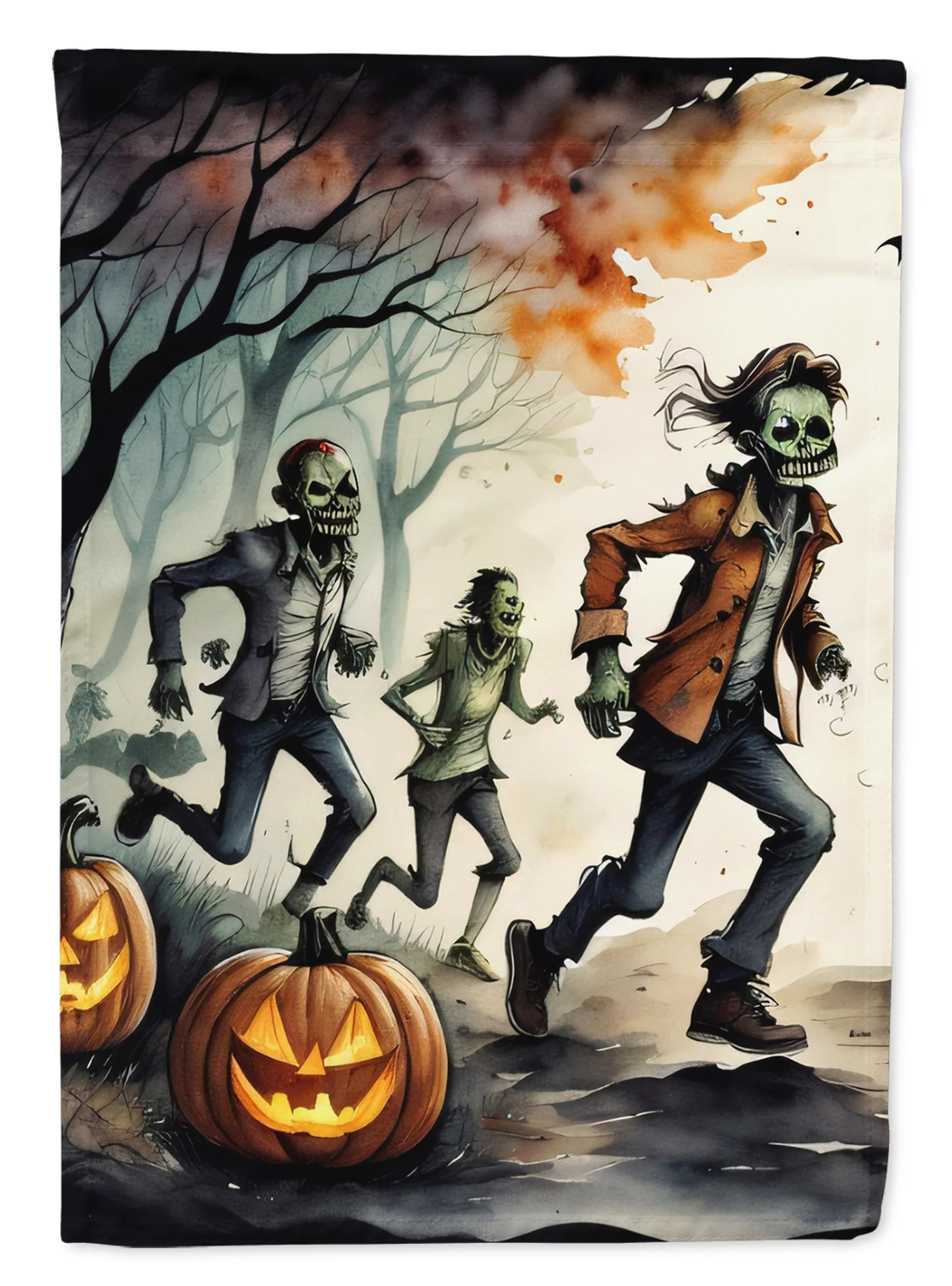 More Spooky Halloween Decorative Flag - Pack Of: 1 | Collection name: More spooky halloween