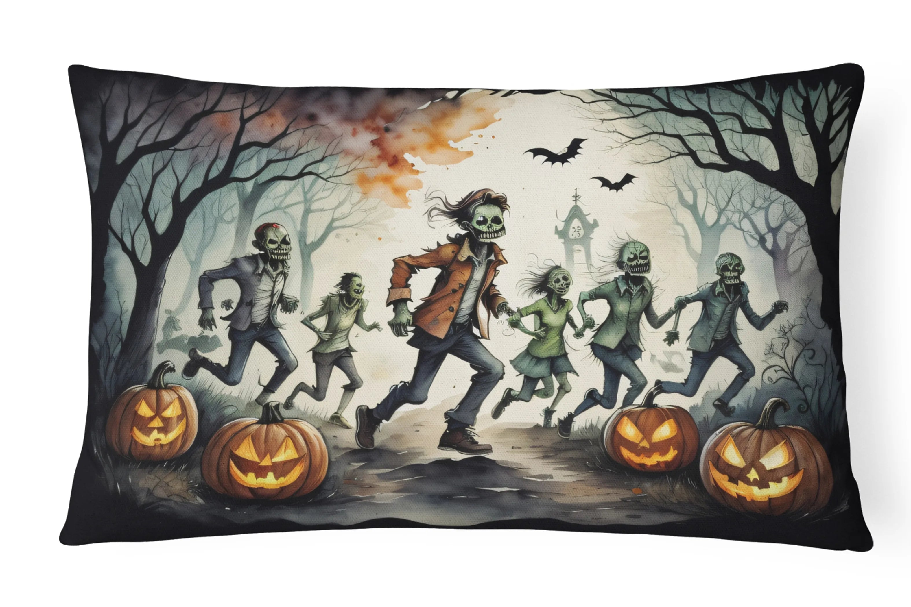 More Spooky Halloween Throw Pillow - Pack Of: 1 | Collection name: More spooky halloween
