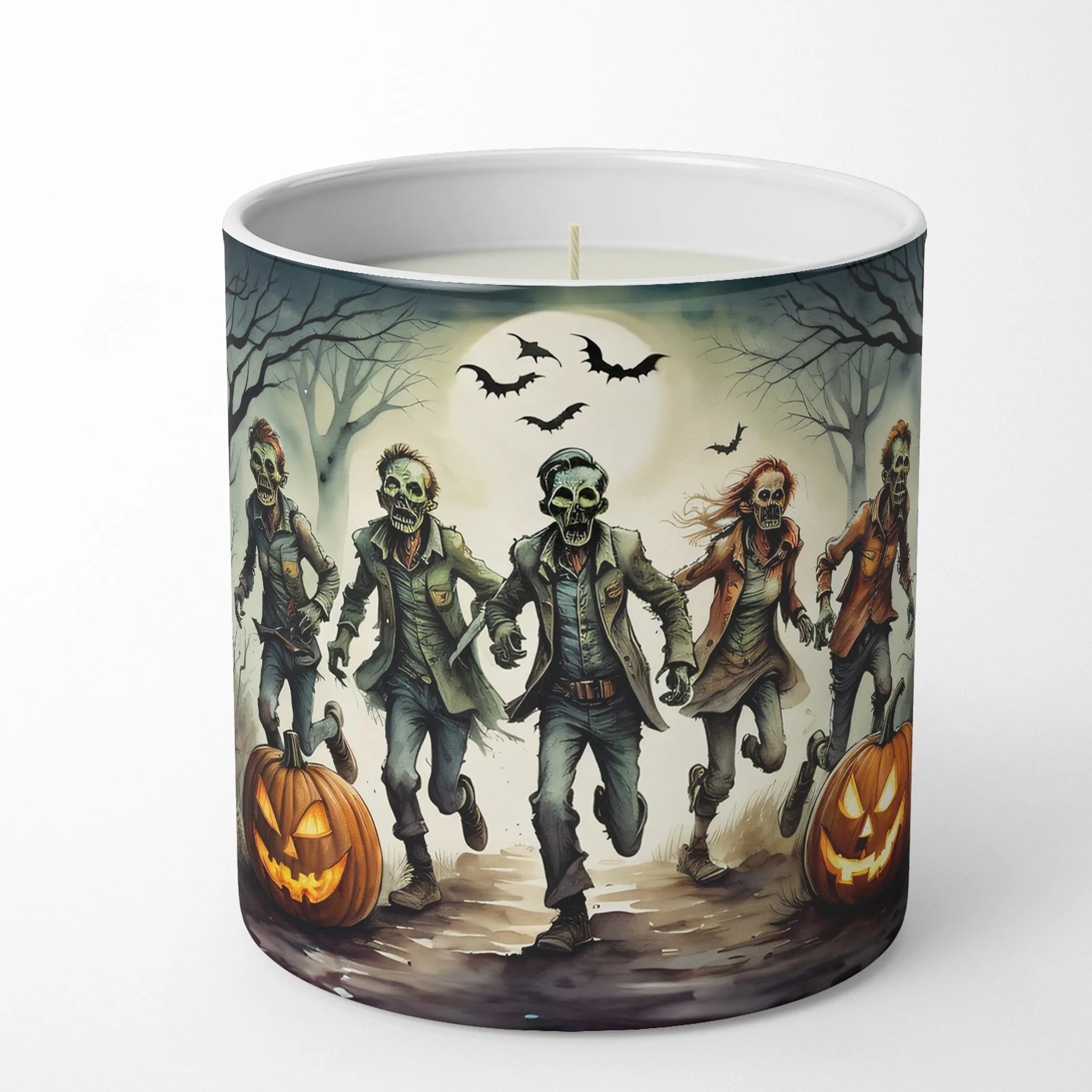 More Spooky Halloween Decorative Soy Candle - Size: 10 OZ | Pack Of: 1 | Collection name: More spooky halloween