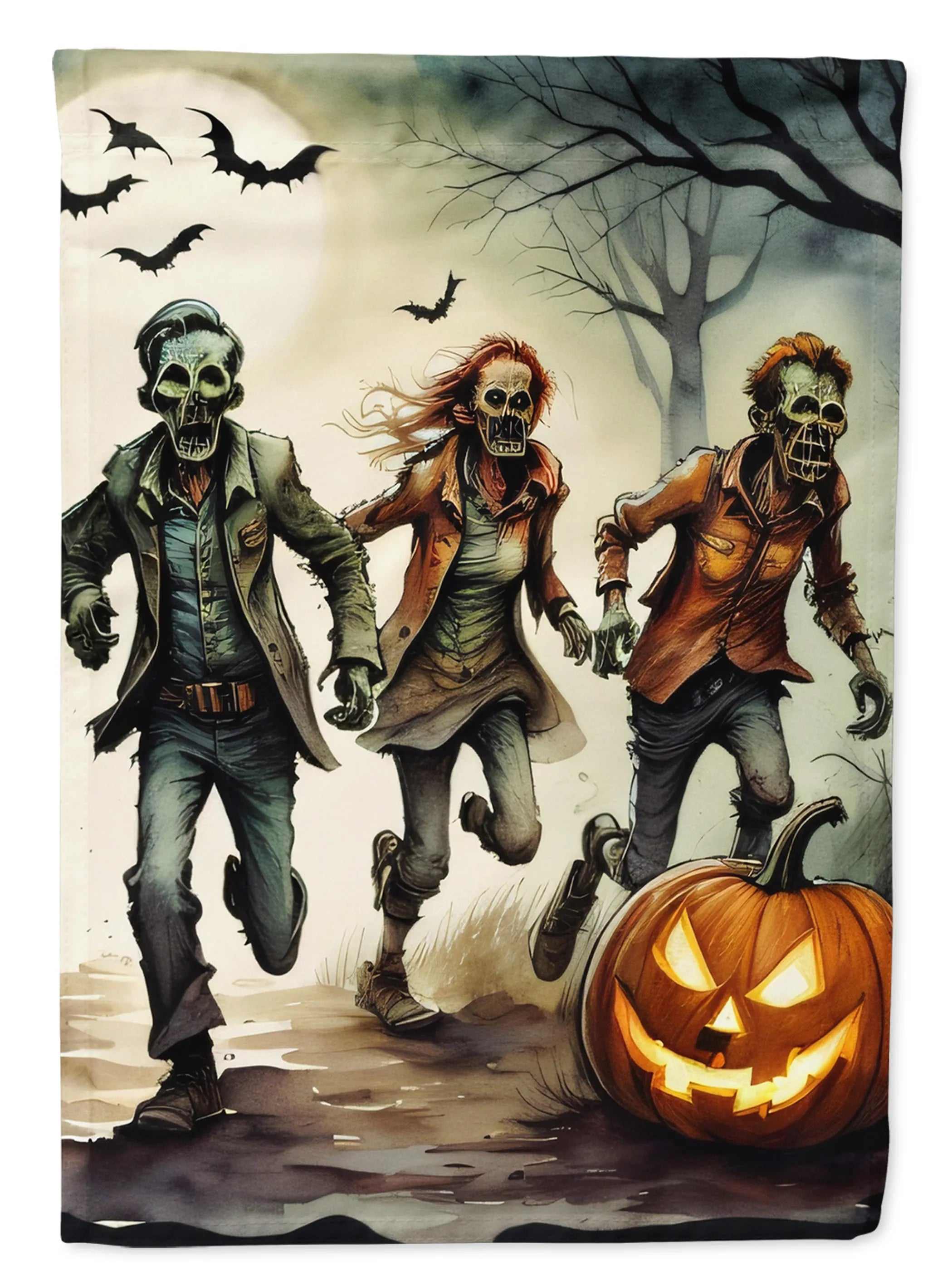 More Spooky Halloween Decorative Flag - Pack Of: 1 | Collection name: More spooky halloween