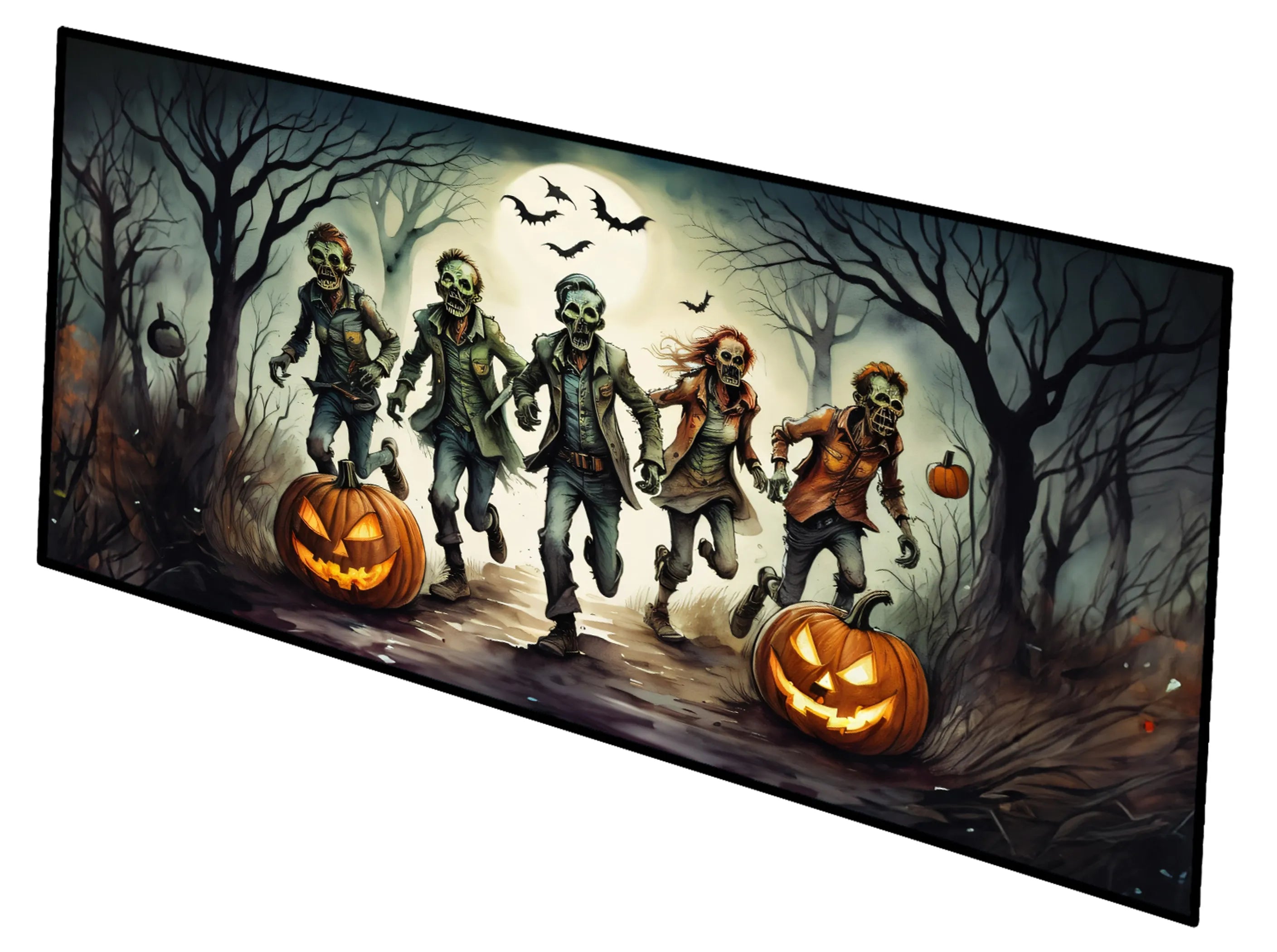 More Spooky Halloween Runner Mat 28x58 - Size: 28HX58W | Pack Of: 1 | Collection name: More spooky halloween
