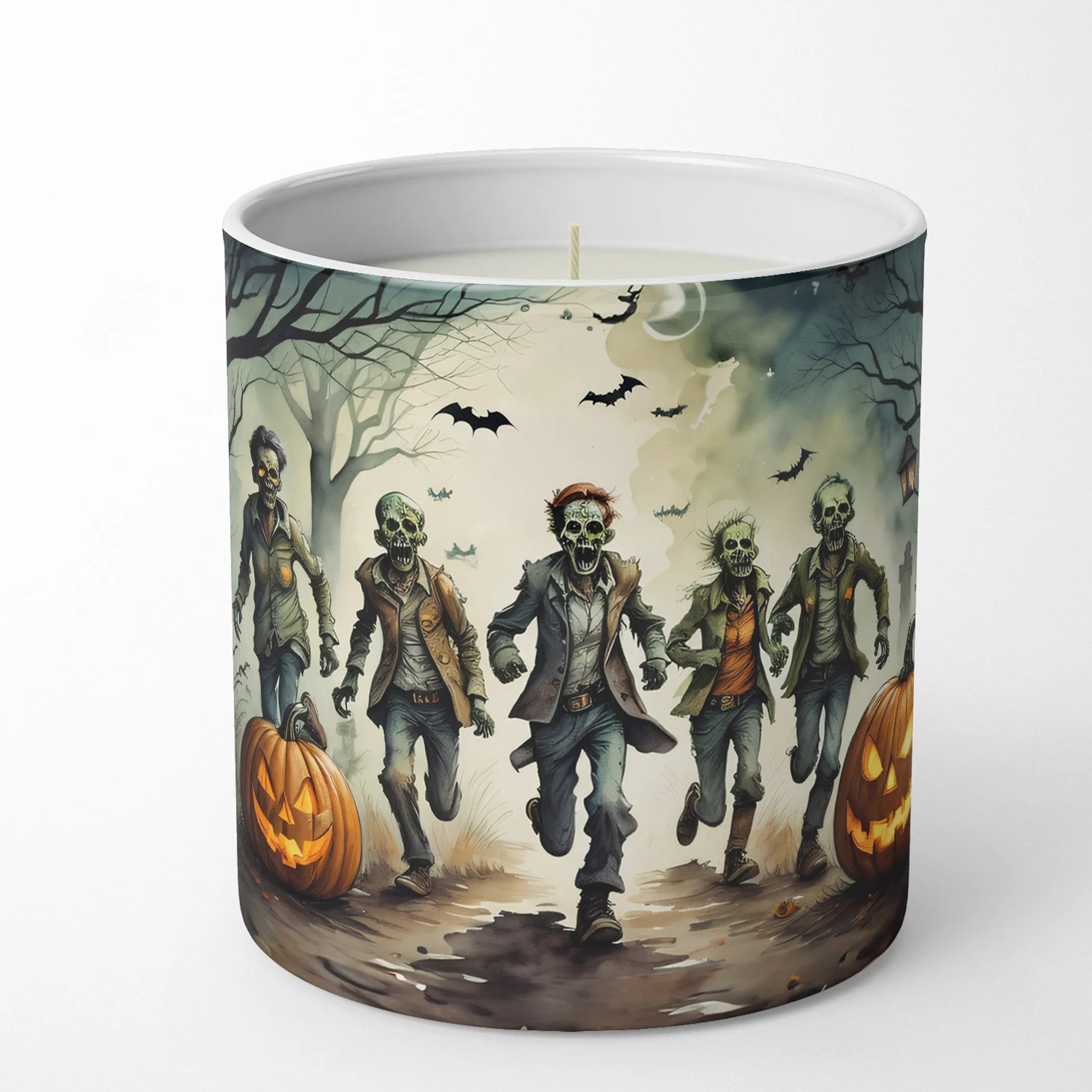 More Spooky Halloween Decorative Soy Candle - Size: 10 OZ | Pack Of: 1 | Collection name: More spooky halloween