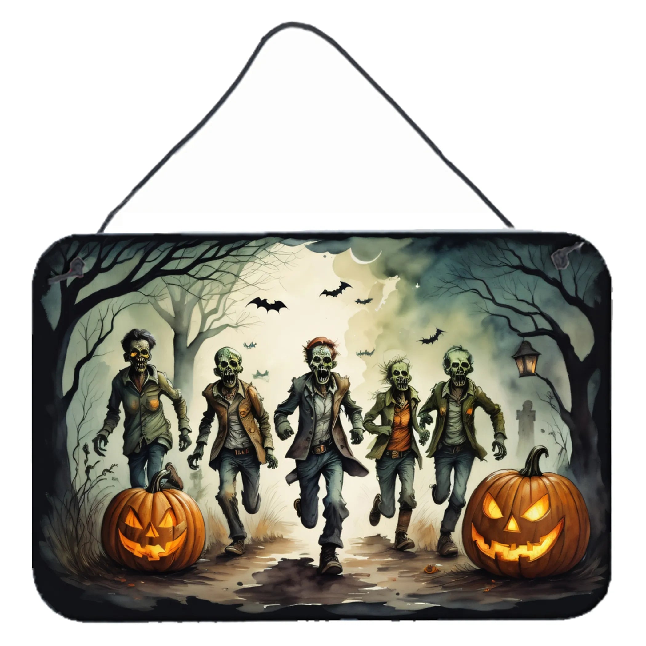 More Spooky Halloween Wall or Door Hanging Prints - Size: 8HX12W | Pack Of: 1 | Collection name: More spooky halloween