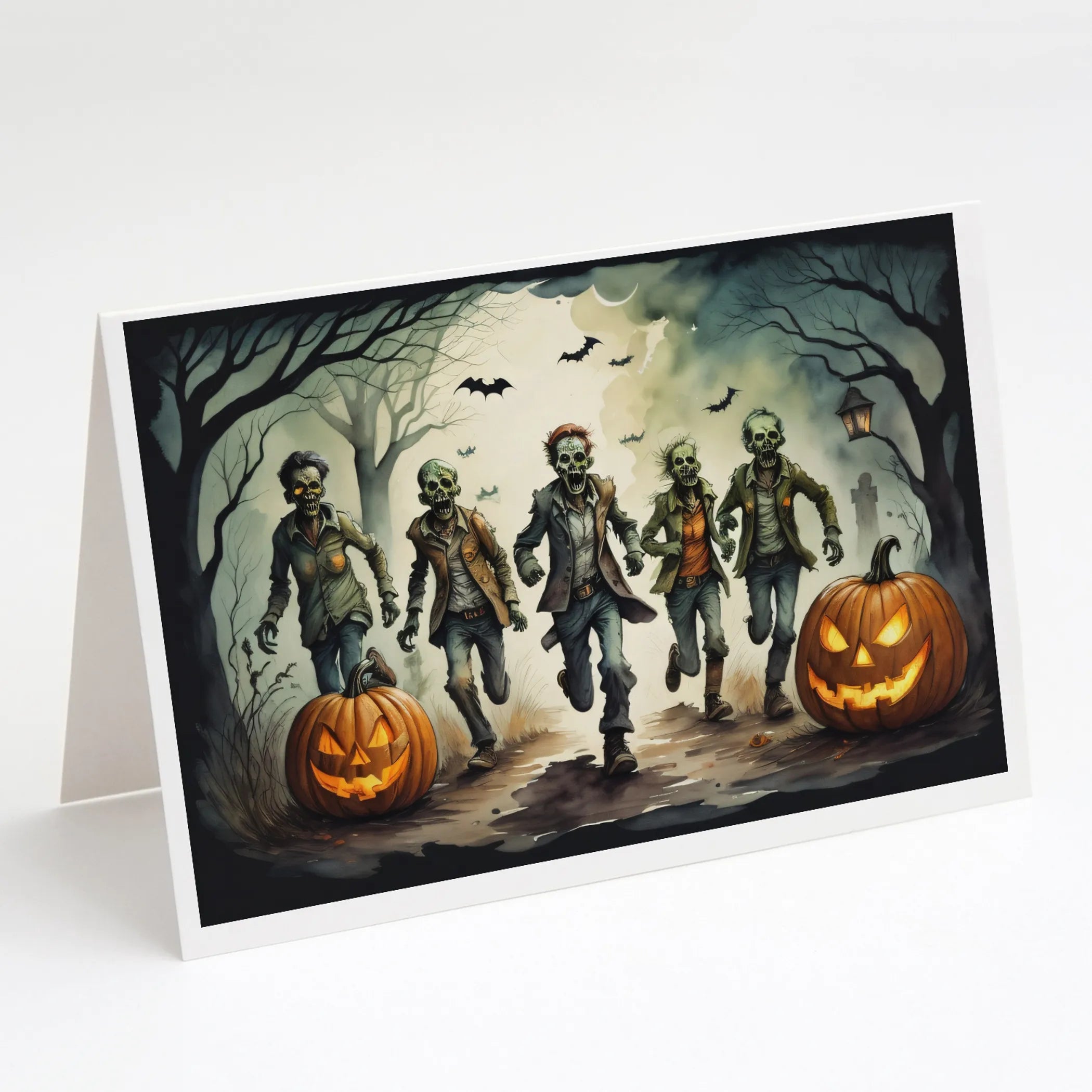 More Spooky Halloween Greeting Cards  - Size: 5X7 | Pack Of: 8 | Collection name: More spooky halloween