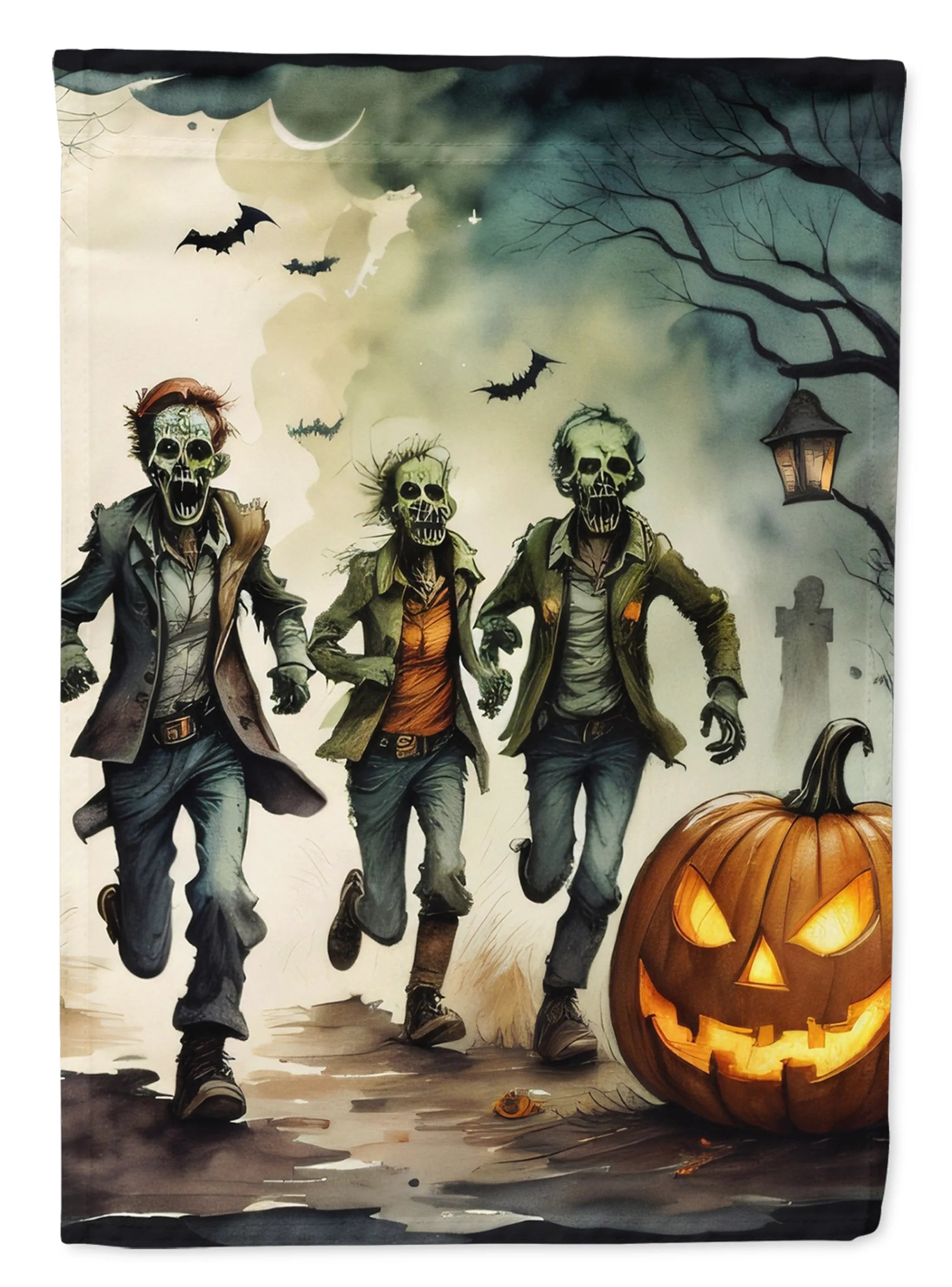 More Spooky Halloween Decorative Flag - Pack Of: 1 | Collection name: More spooky halloween