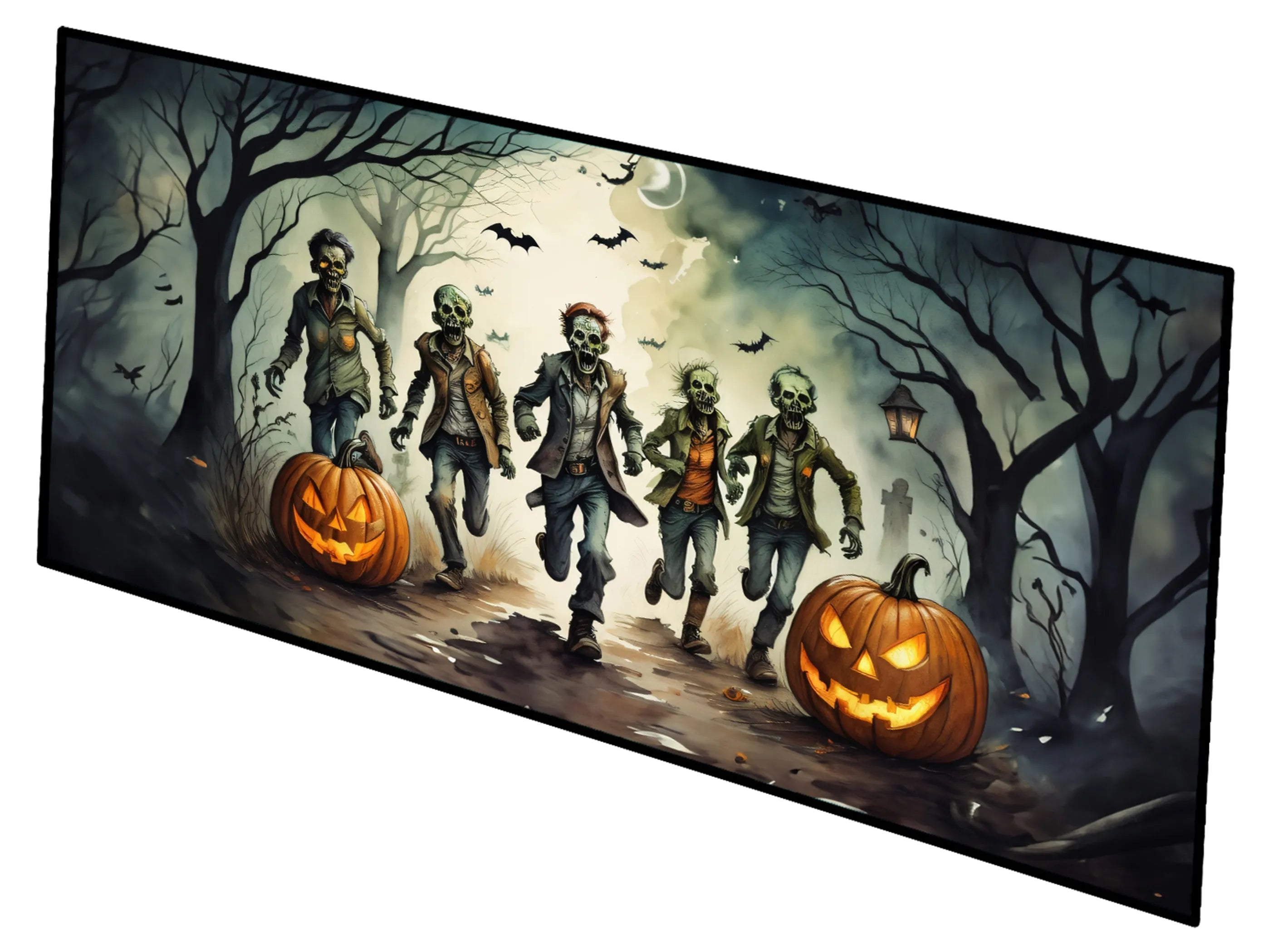 More Spooky Halloween Runner Mat 28x58 - Size: 28HX58W | Pack Of: 1 | Collection name: More spooky halloween