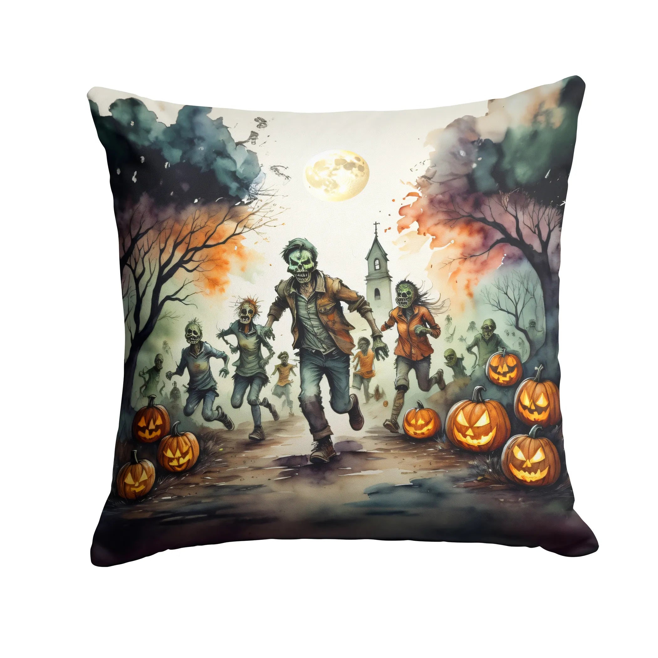 More Spooky Halloween Throw Pillow - Pack Of: 1 | Collection name: More spooky halloween
