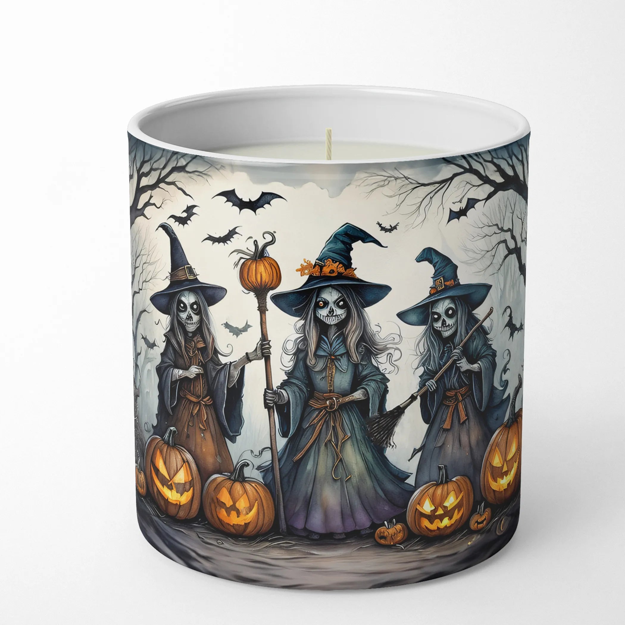 More Spooky Halloween Decorative Soy Candle - Size: 10 OZ | Pack Of: 1 | Collection name: More spooky halloween