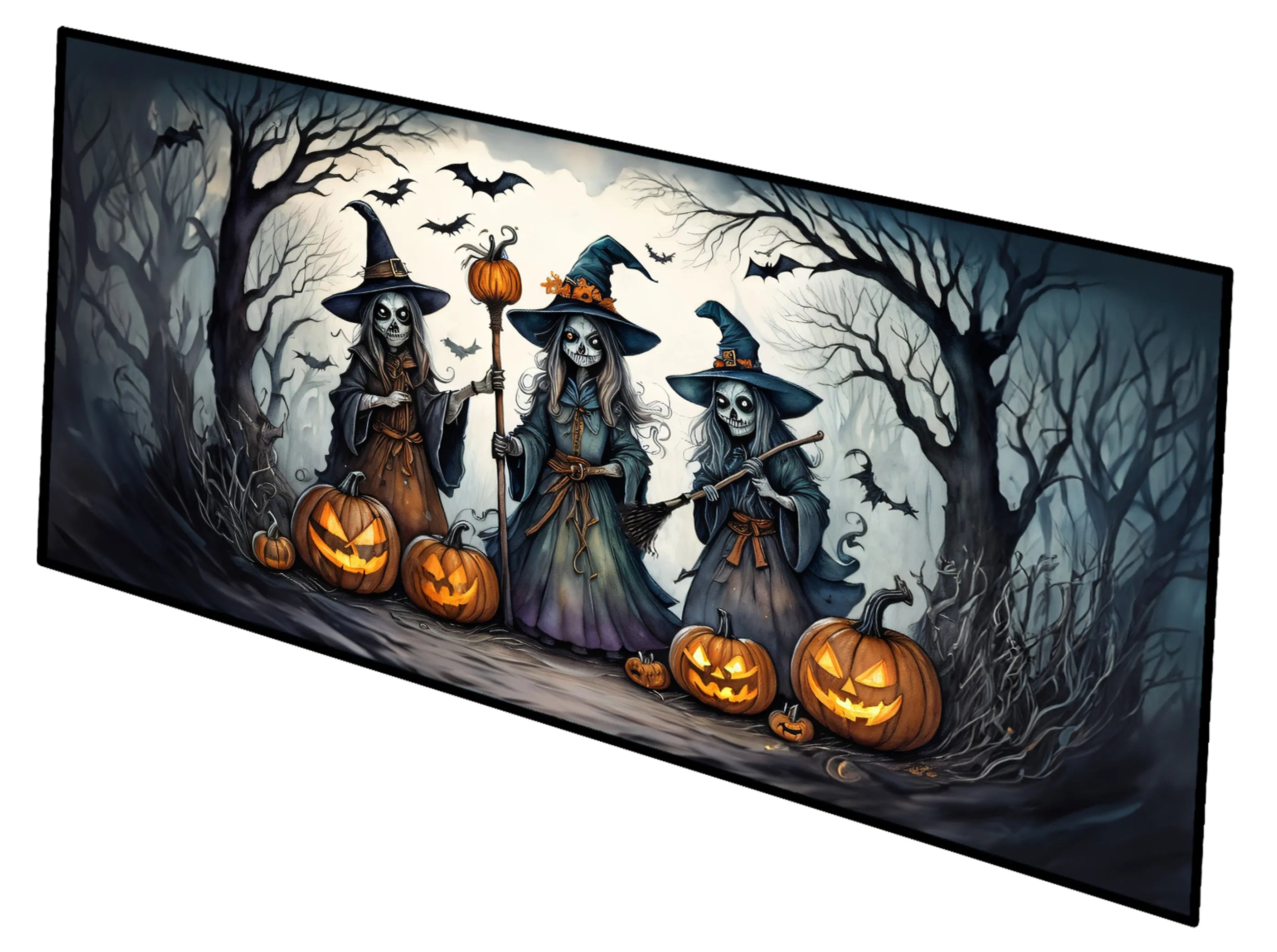 More Spooky Halloween Runner Mat 28x58 - Size: 28HX58W | Pack Of: 1 | Collection name: More spooky halloween