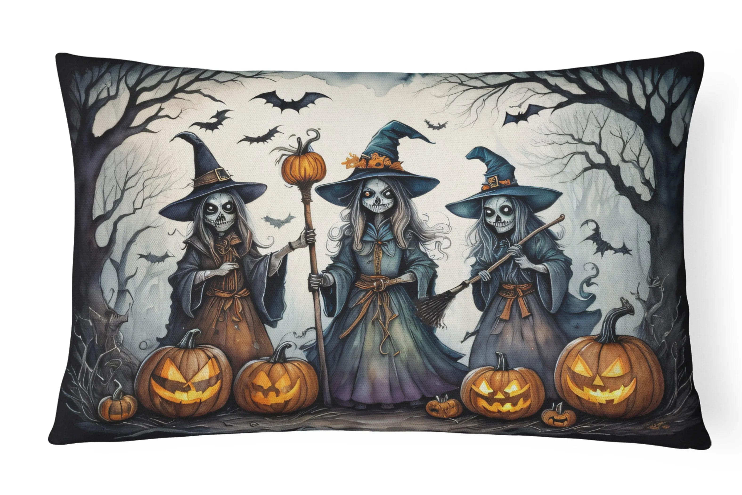 More Spooky Halloween Throw Pillow - Pack Of: 1 | Collection name: More spooky halloween