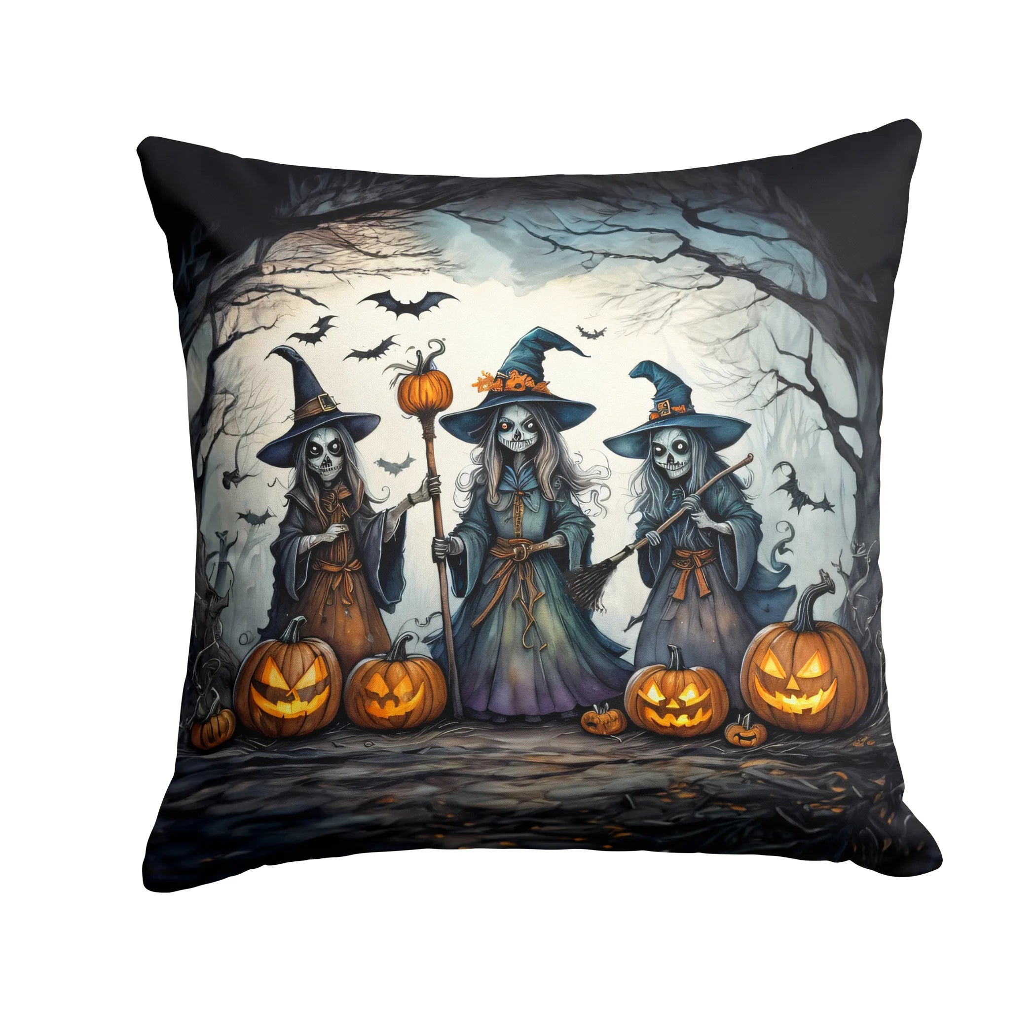 More Spooky Halloween Throw Pillow - Pack Of: 1 | Collection name: More spooky halloween