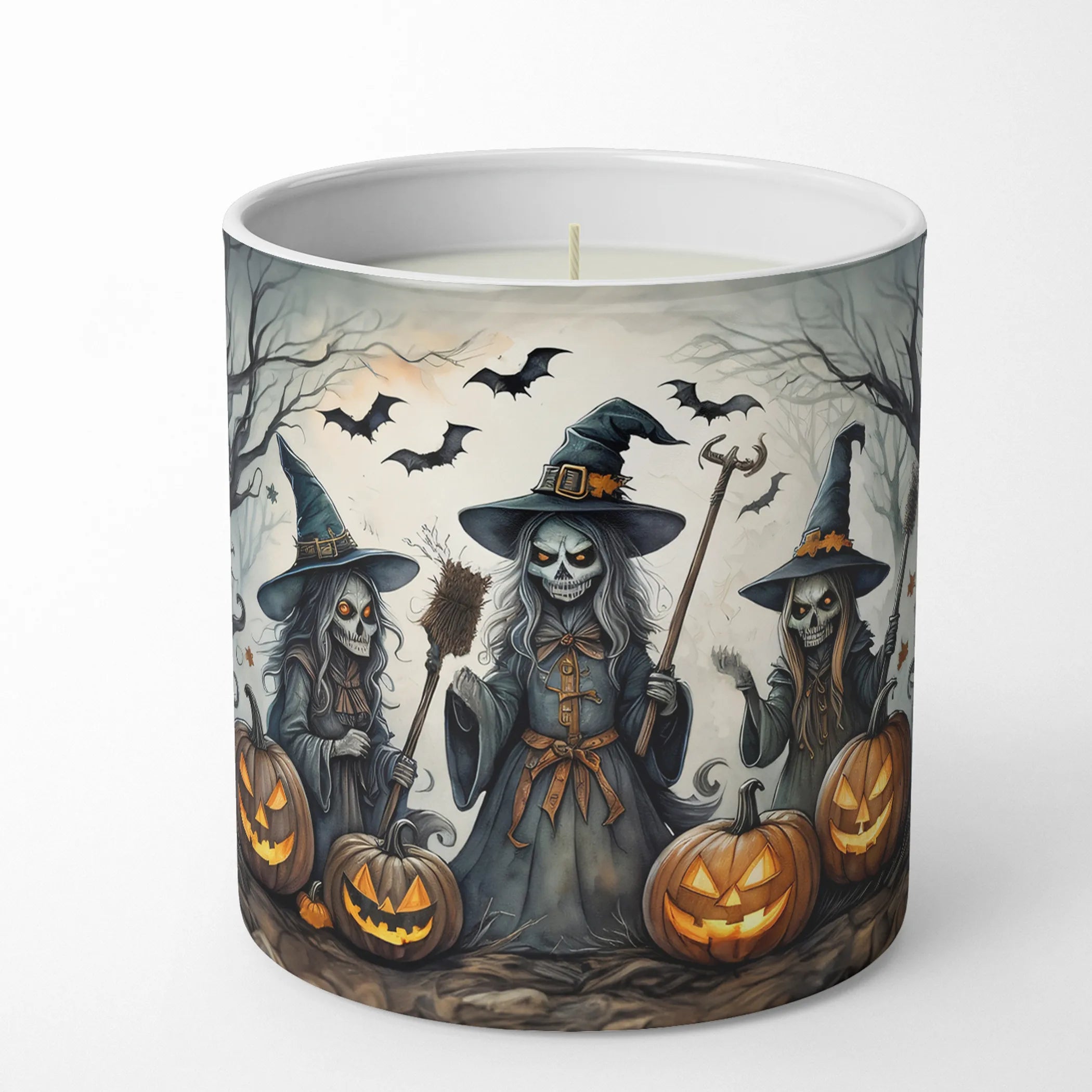 More Spooky Halloween Decorative Soy Candle - Size: 10 OZ | Pack Of: 1 | Collection name: More spooky halloween
