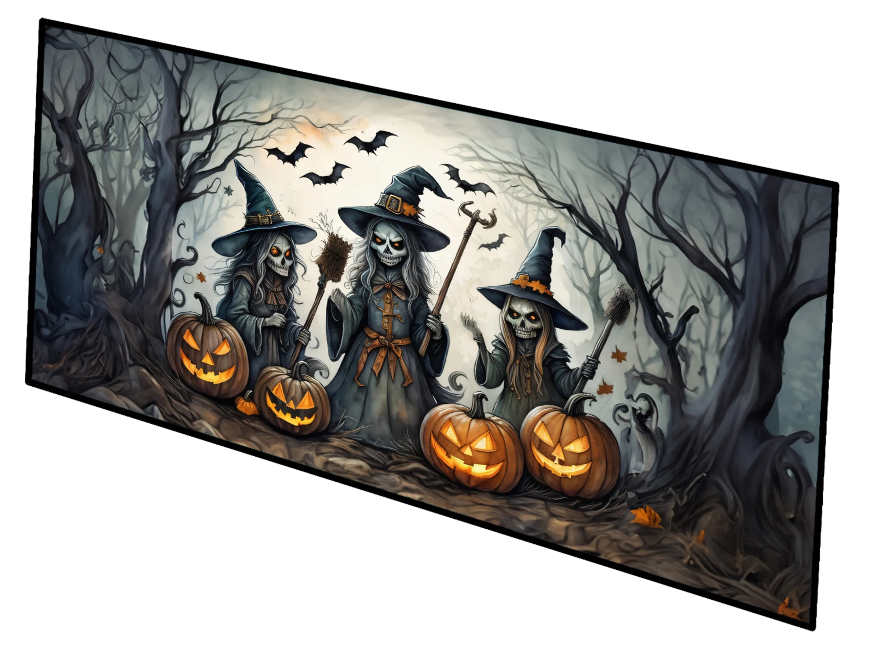 More Spooky Halloween Runner Mat 28x58 - Size: 28HX58W | Pack Of: 1 | Collection name: More spooky halloween