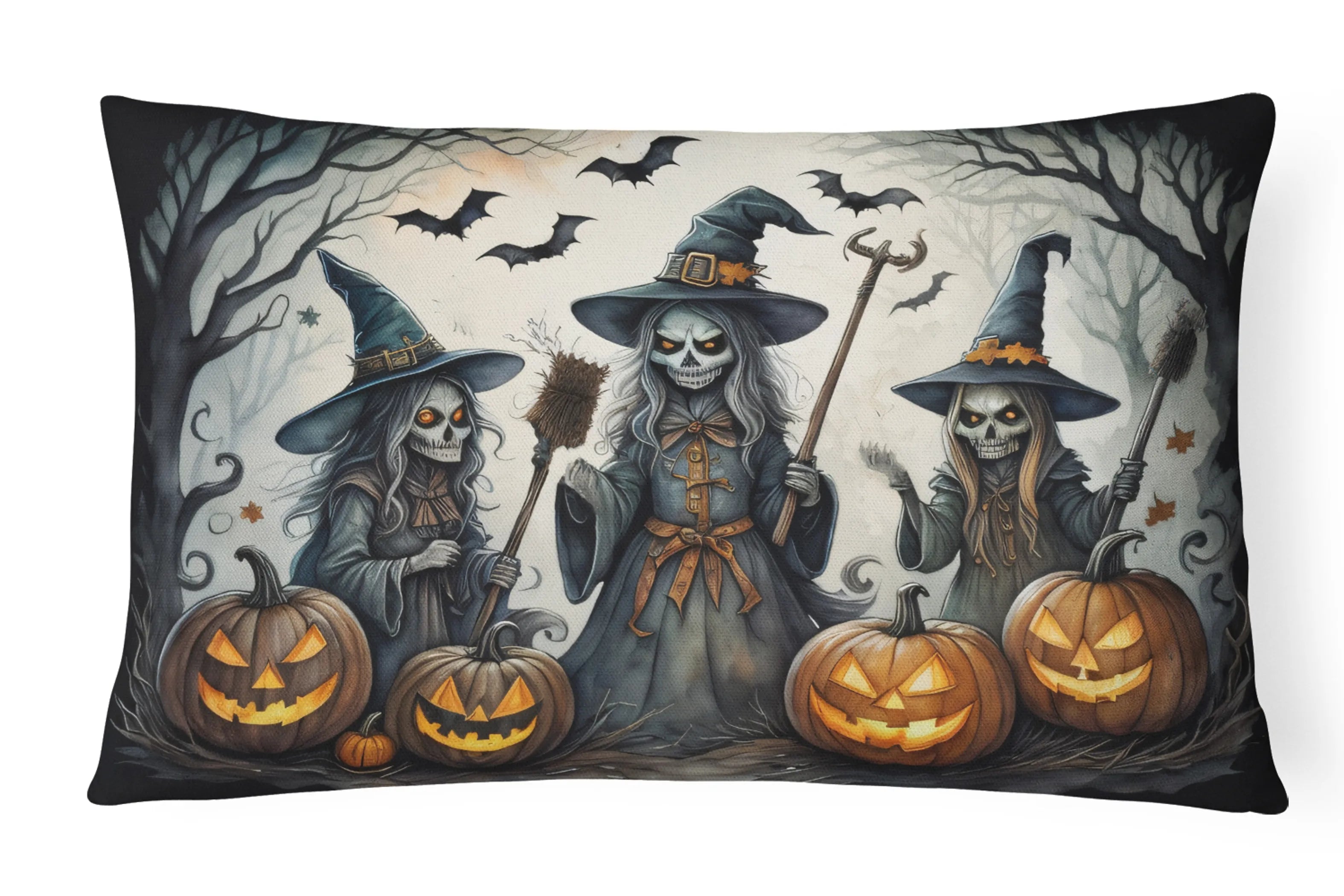 More Spooky Halloween Throw Pillow - Pack Of: 1 | Collection name: More spooky halloween