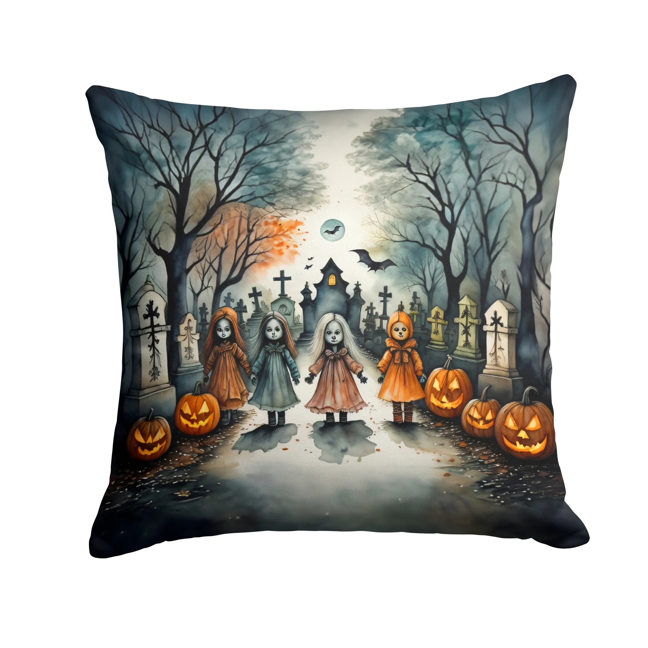 More Spooky Halloween Throw Pillow - Pack Of: 1 | Collection name: More spooky halloween