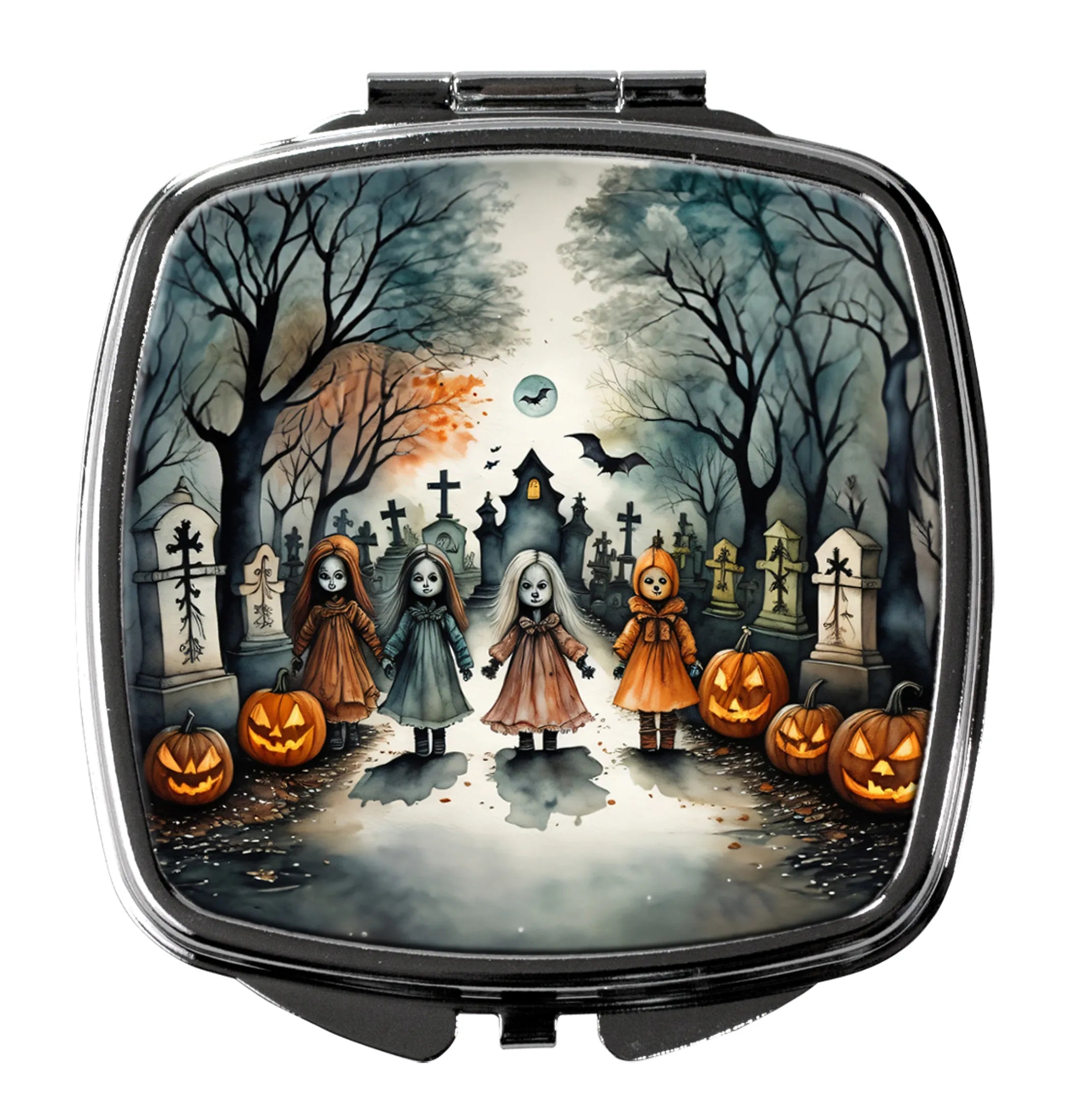 More Spooky Halloween Compact Mirror - Pack Of: 1 | Collection name: More spooky halloween