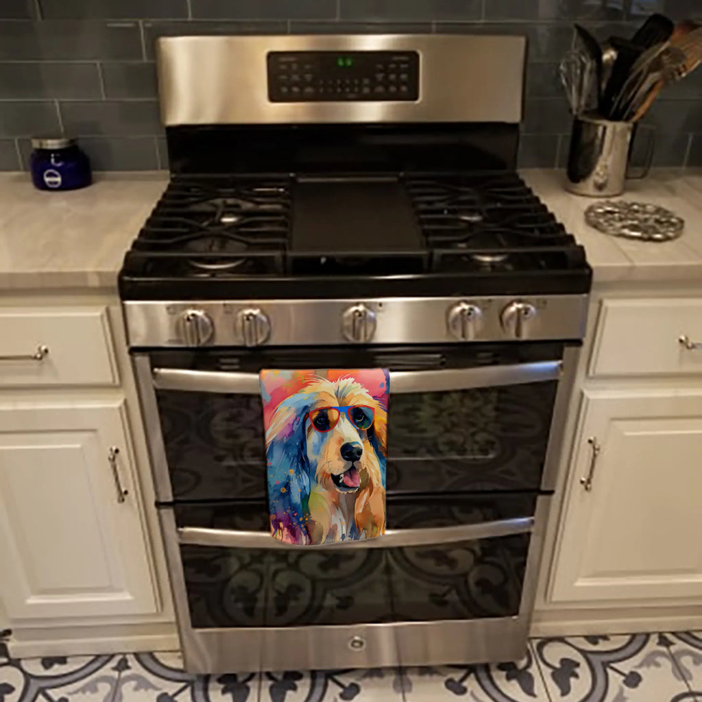 Hippie Dawg Kitchen Towel - Size: 25HX15W | Pack Of: 1 | Collection name: Hippie dawg