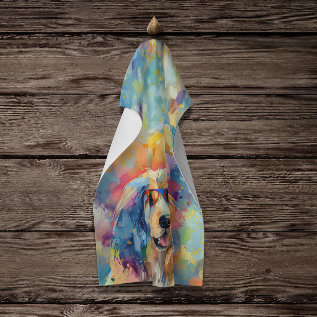 Hippie Dawg Kitchen Towel - Size: 25HX15W | Pack Of: 1 | Collection name: Hippie dawg