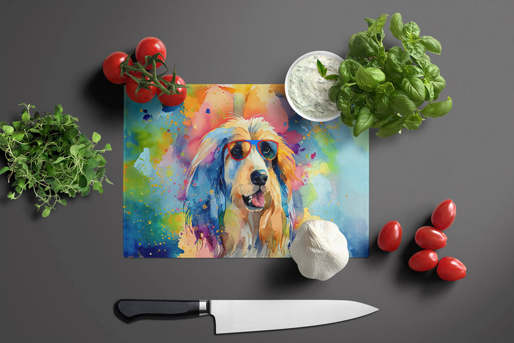 Hippie Dawg Glass Cutting Board - Size: LARGE | Pack Of: 1 | Collection name: Hippie dawg