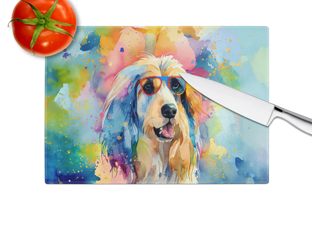 Hippie Dawg Glass Cutting Board - Size: LARGE | Pack Of: 1 | Collection name: Hippie dawg