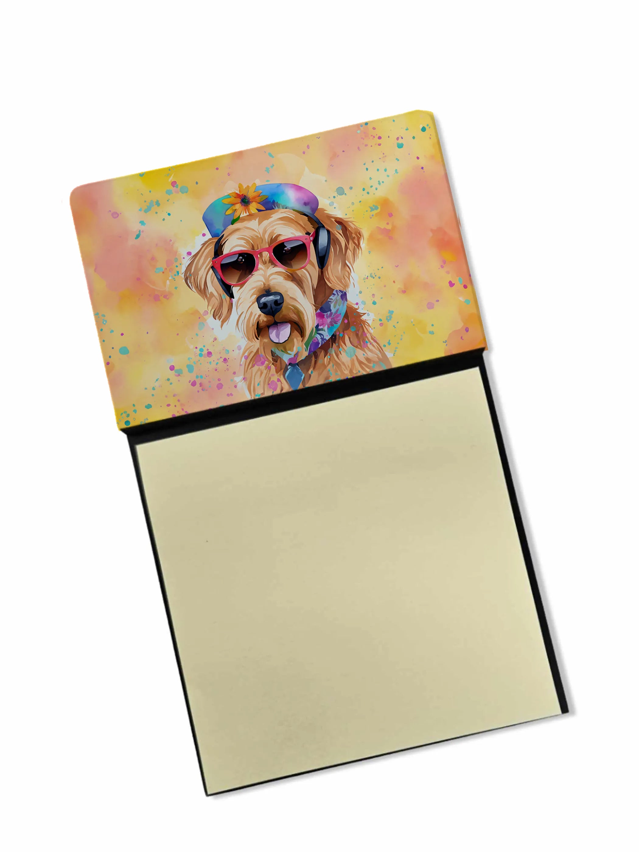 Hippie Dawg Sticky Note Holder - Pack Of: 1 | Collection name: Hippie dawg