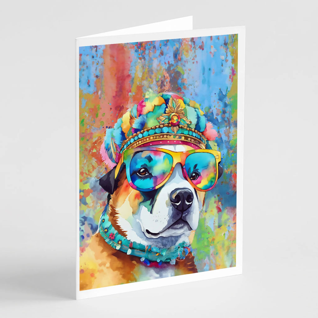 Hippie Dawg Greeting Cards  - Size: 5X7 | Pack Of: 1 | Collection name: Hippie dawg