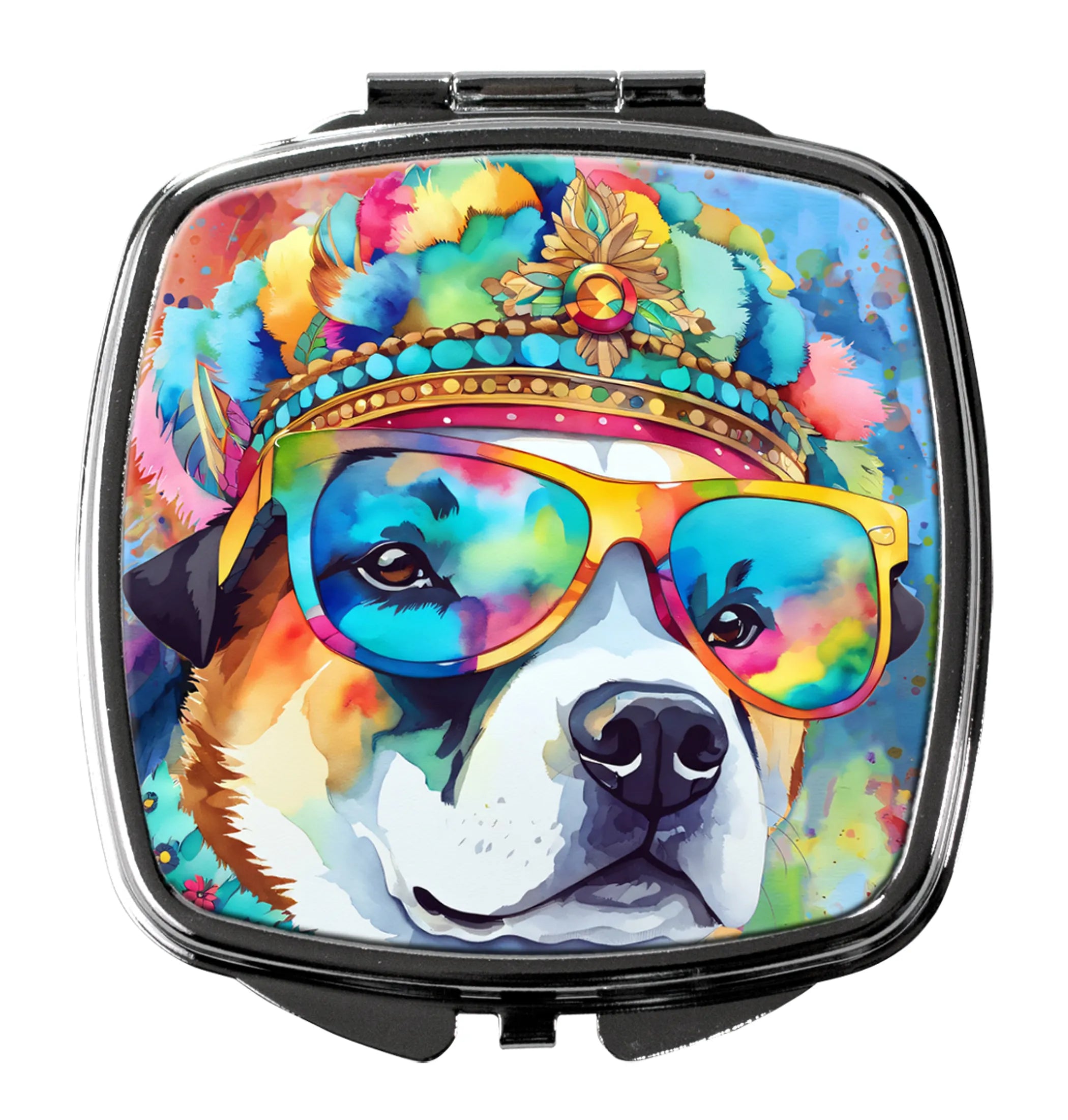 Hippie Dawg Compact Mirror - Pack Of: 1 | Collection name: Hippie dawg