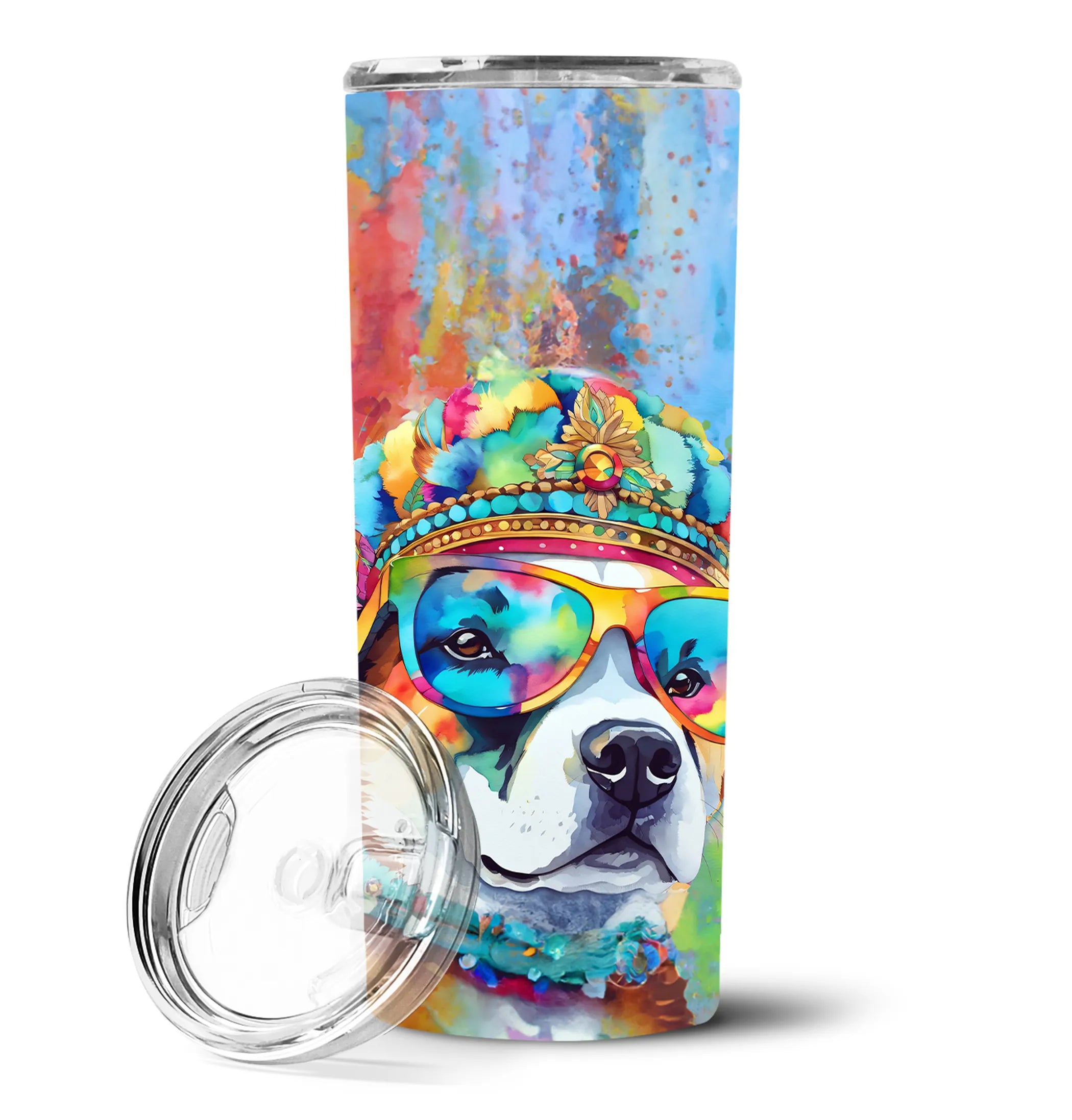 Hippie Dawg Stainless Steel Skinny Tumbler - Size: 20 OZ | Pack Of: 1 | Collection name: Hippie dawg