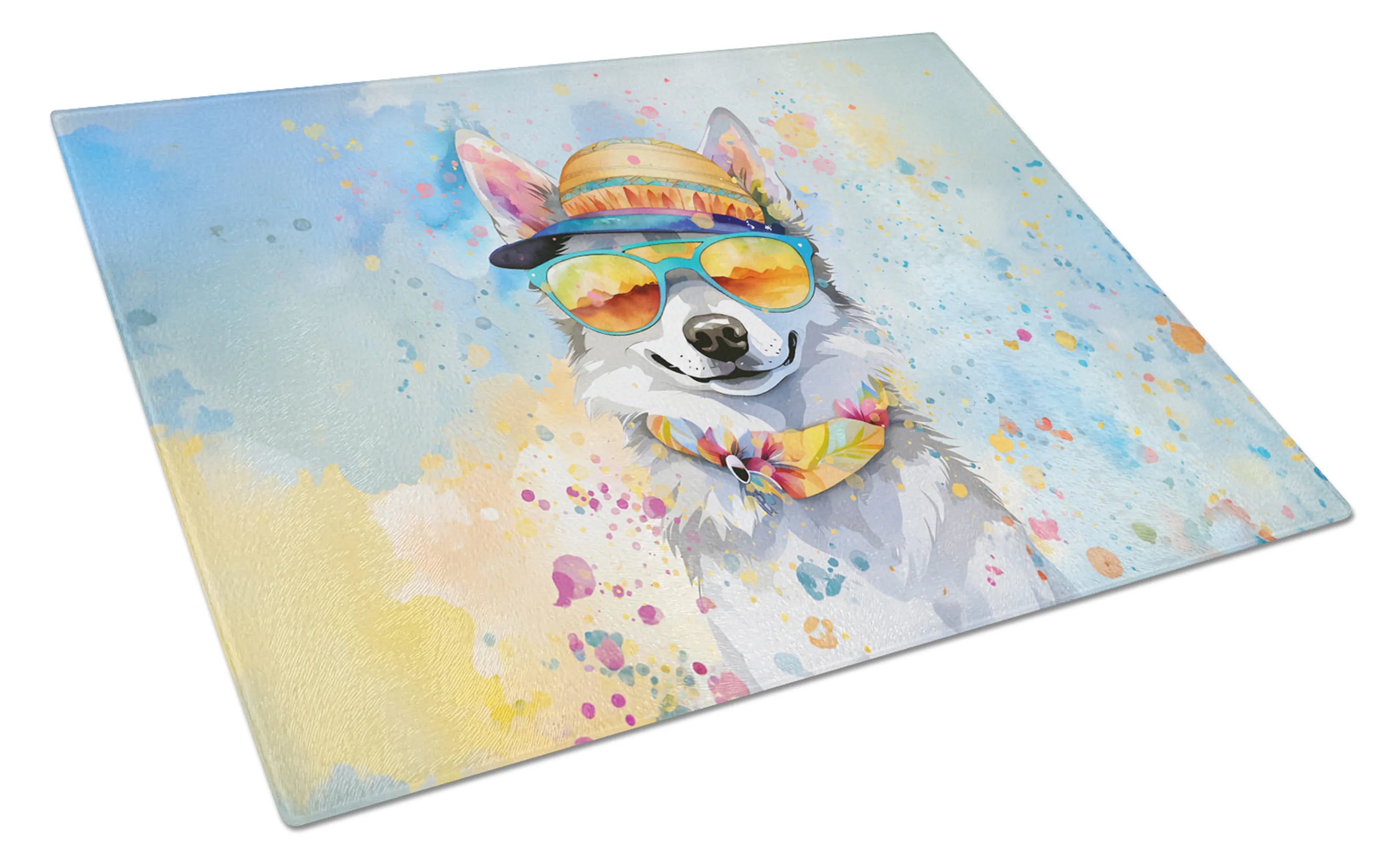 Hippie Dawg Glass Cutting Board - Size: LARGE | Pack Of: 1 | Collection name: Hippie dawg