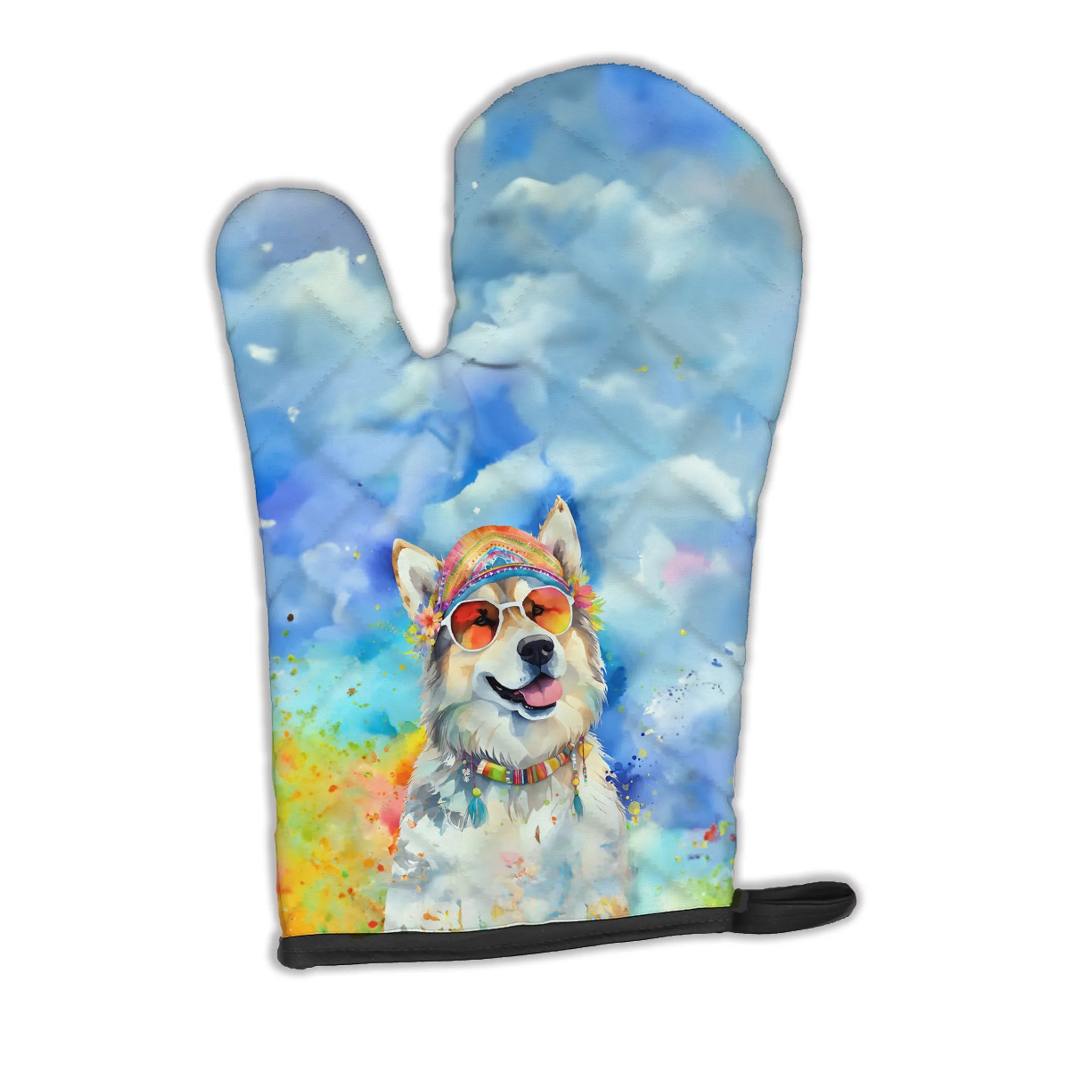 Hippie Dawg Oven Mitt - Size: 12HX8.5W | Pack Of: 1 | Collection name: Hippie dawg