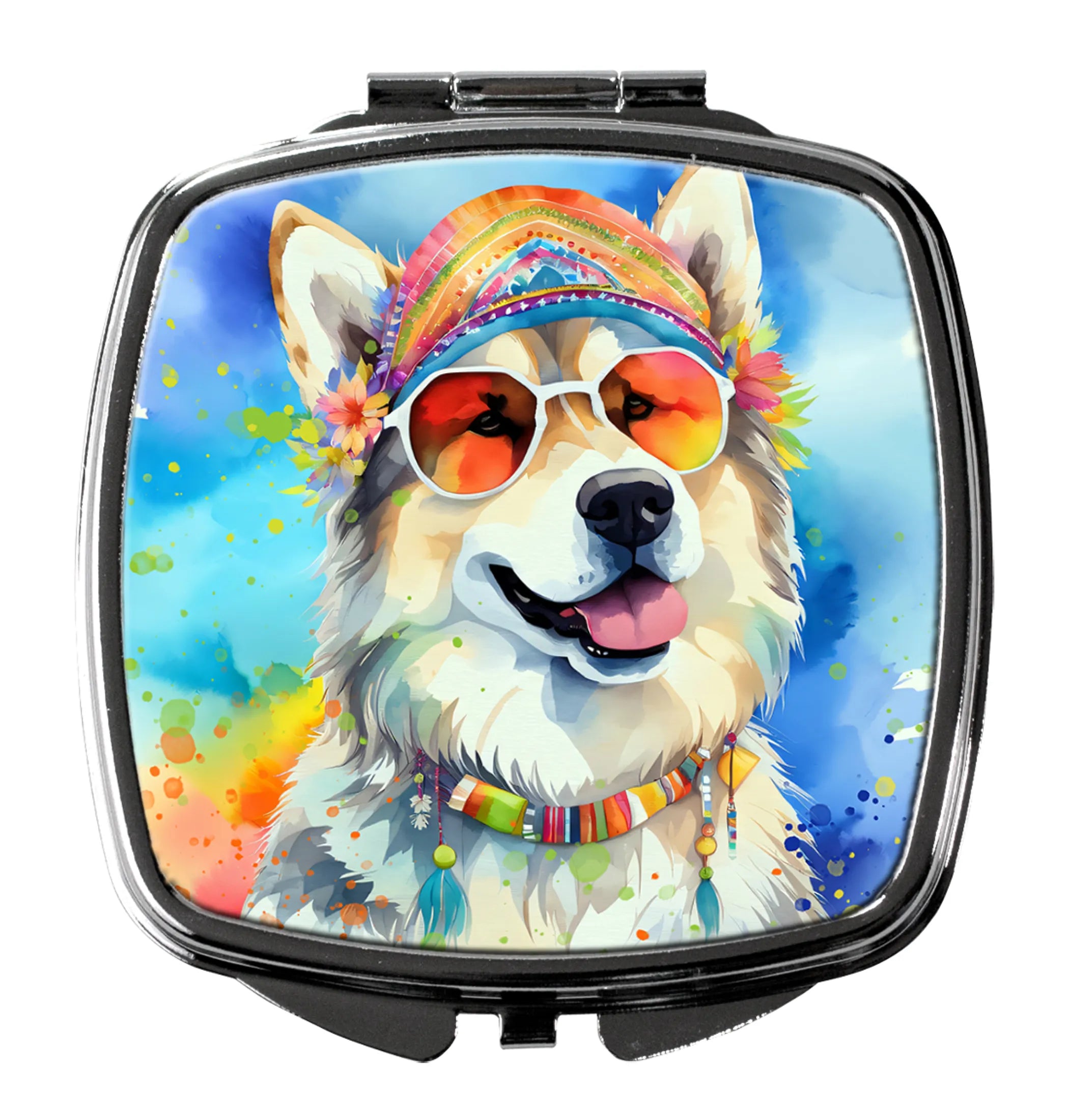 Hippie Dawg Compact Mirror - Pack Of: 1 | Collection name: Hippie dawg