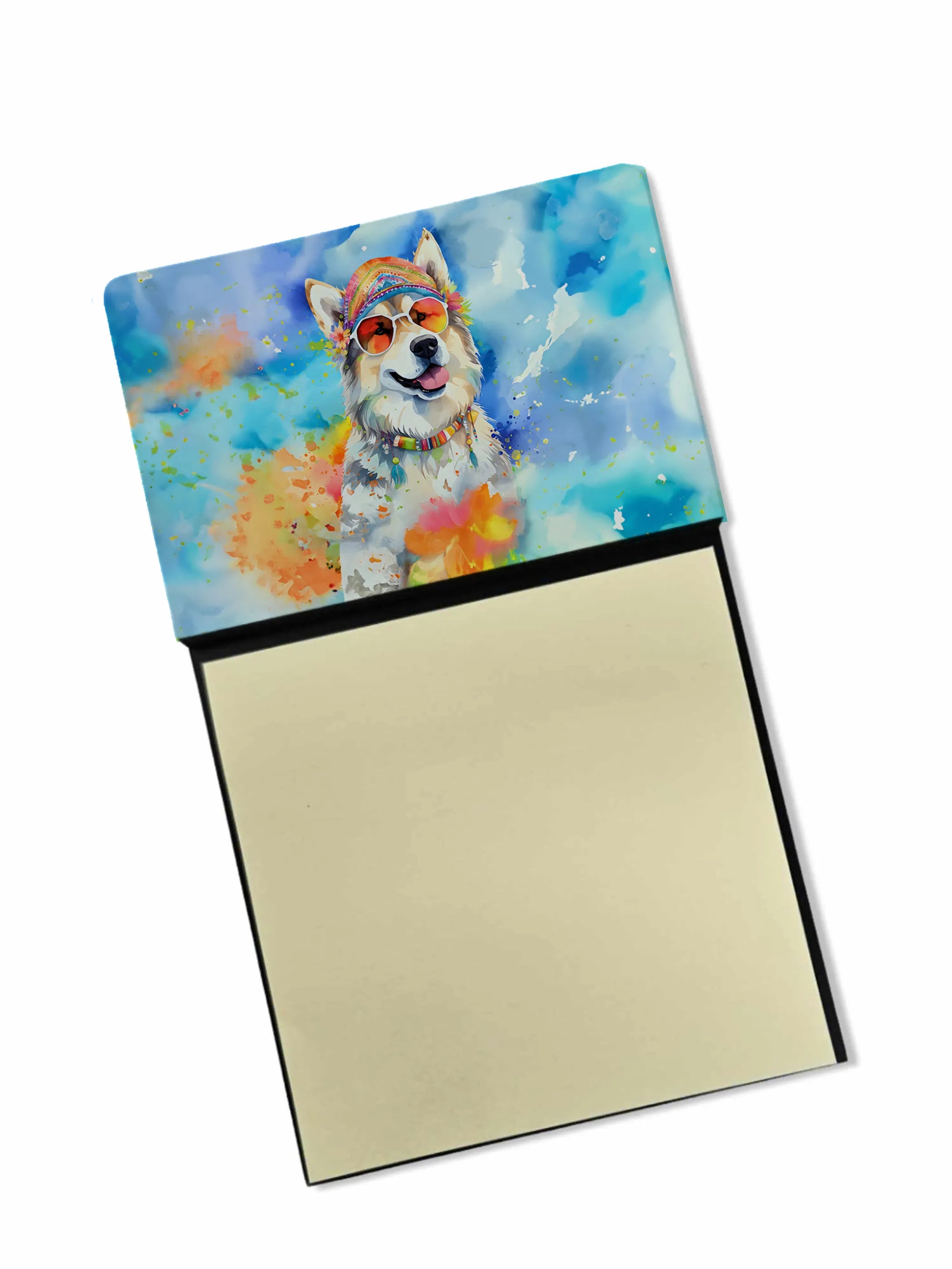 Hippie Dawg Sticky Note Holder - Pack Of: 1 | Collection name: Hippie dawg