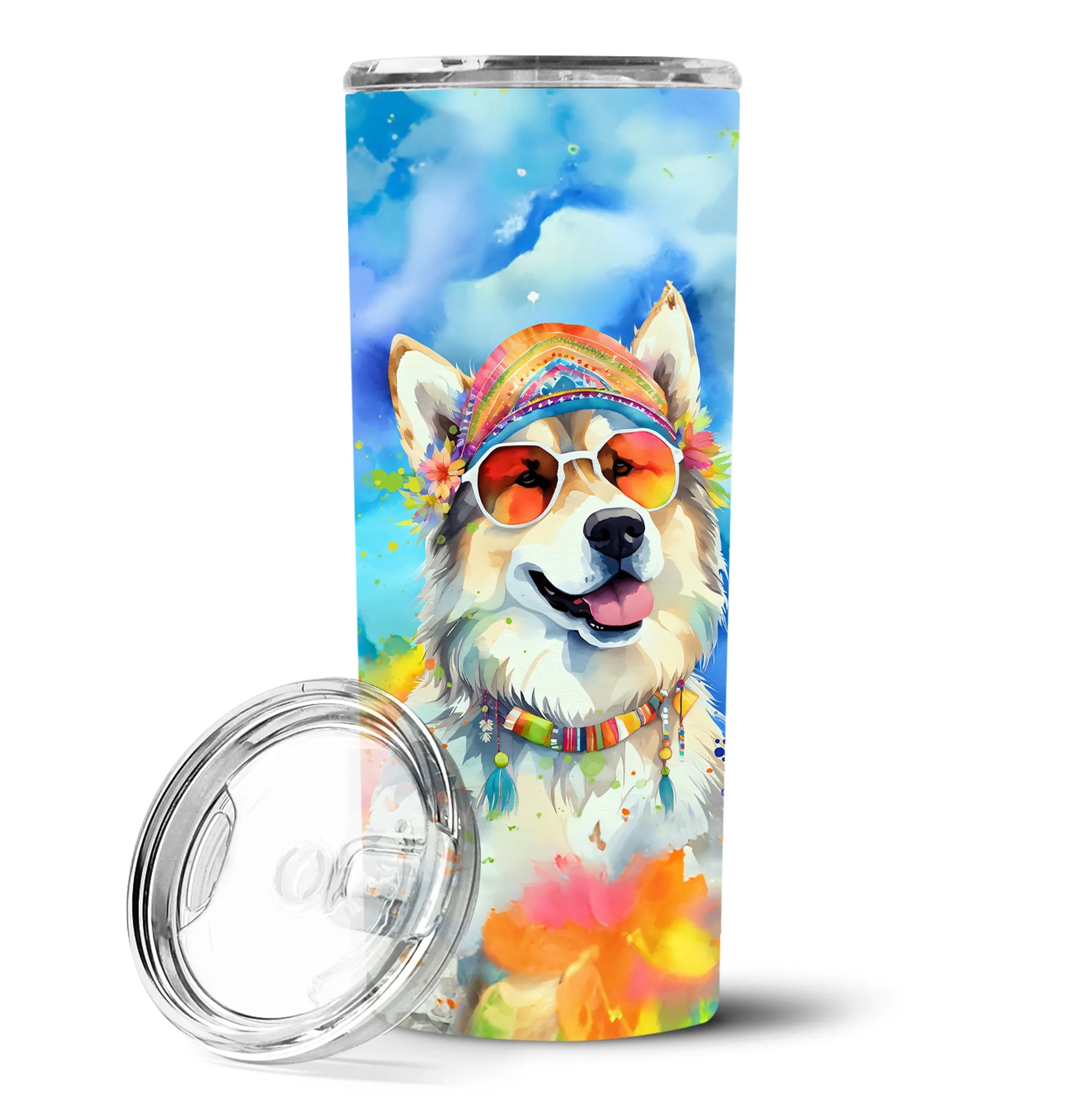 Hippie Dawg Stainless Steel Skinny Tumbler - Size: 20 OZ | Pack Of: 1 | Collection name: Hippie dawg