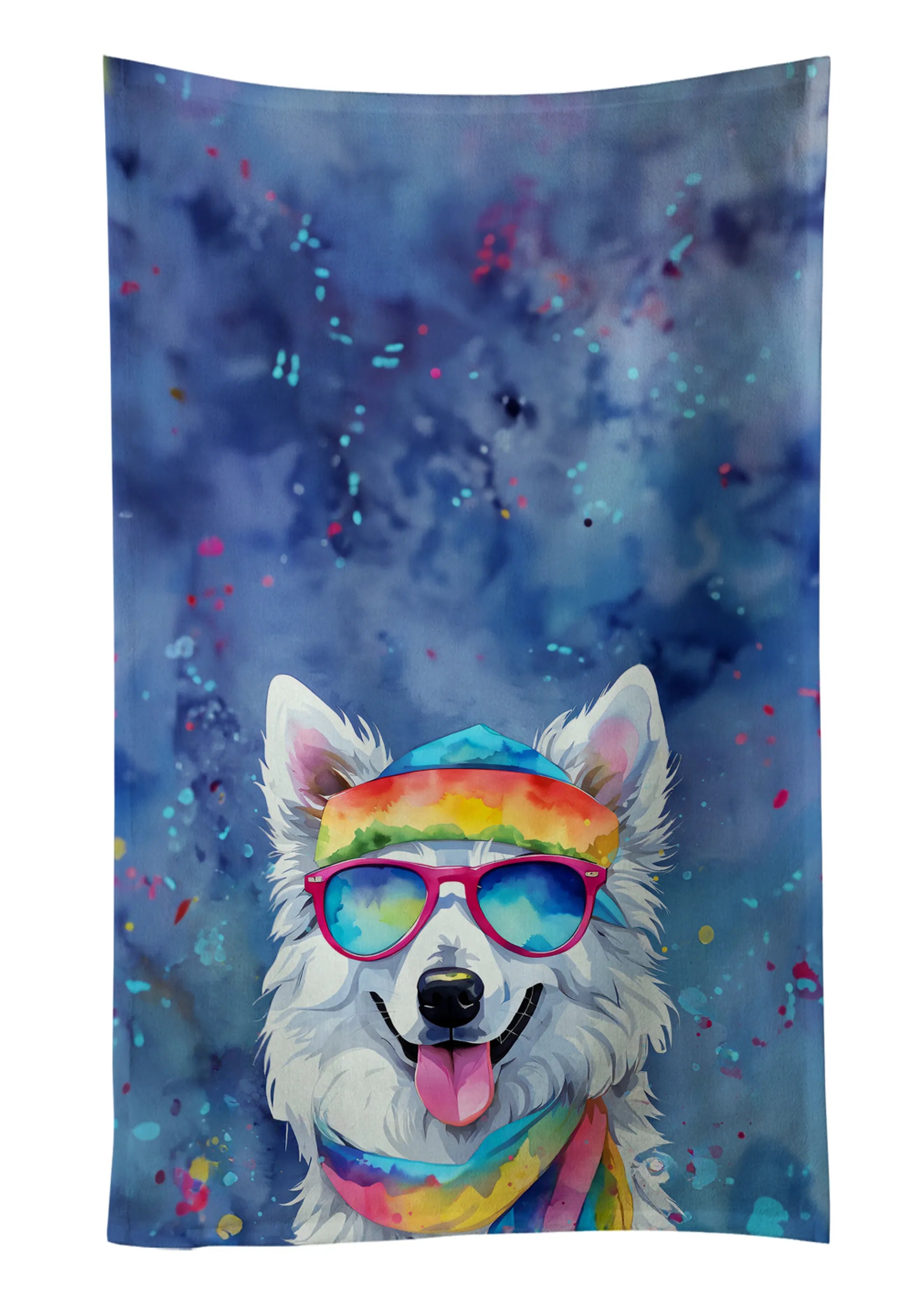 Hippie Dawg Kitchen Towel - Size: 25HX15W | Pack Of: 1 | Collection name: Hippie dawg