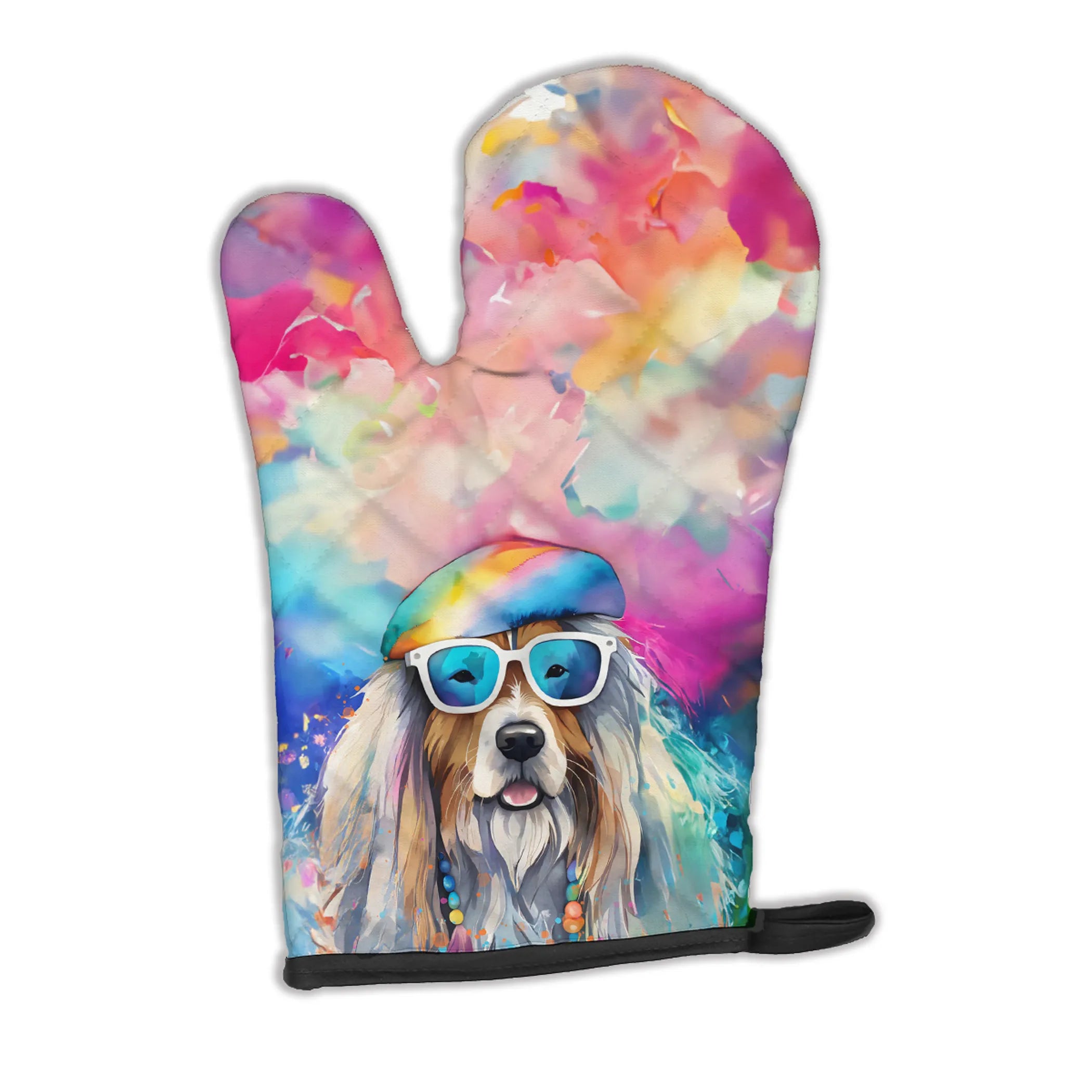 Hippie Dawg Oven Mitt - Size: 12HX8.5W | Pack Of: 1 | Collection name: Hippie dawg