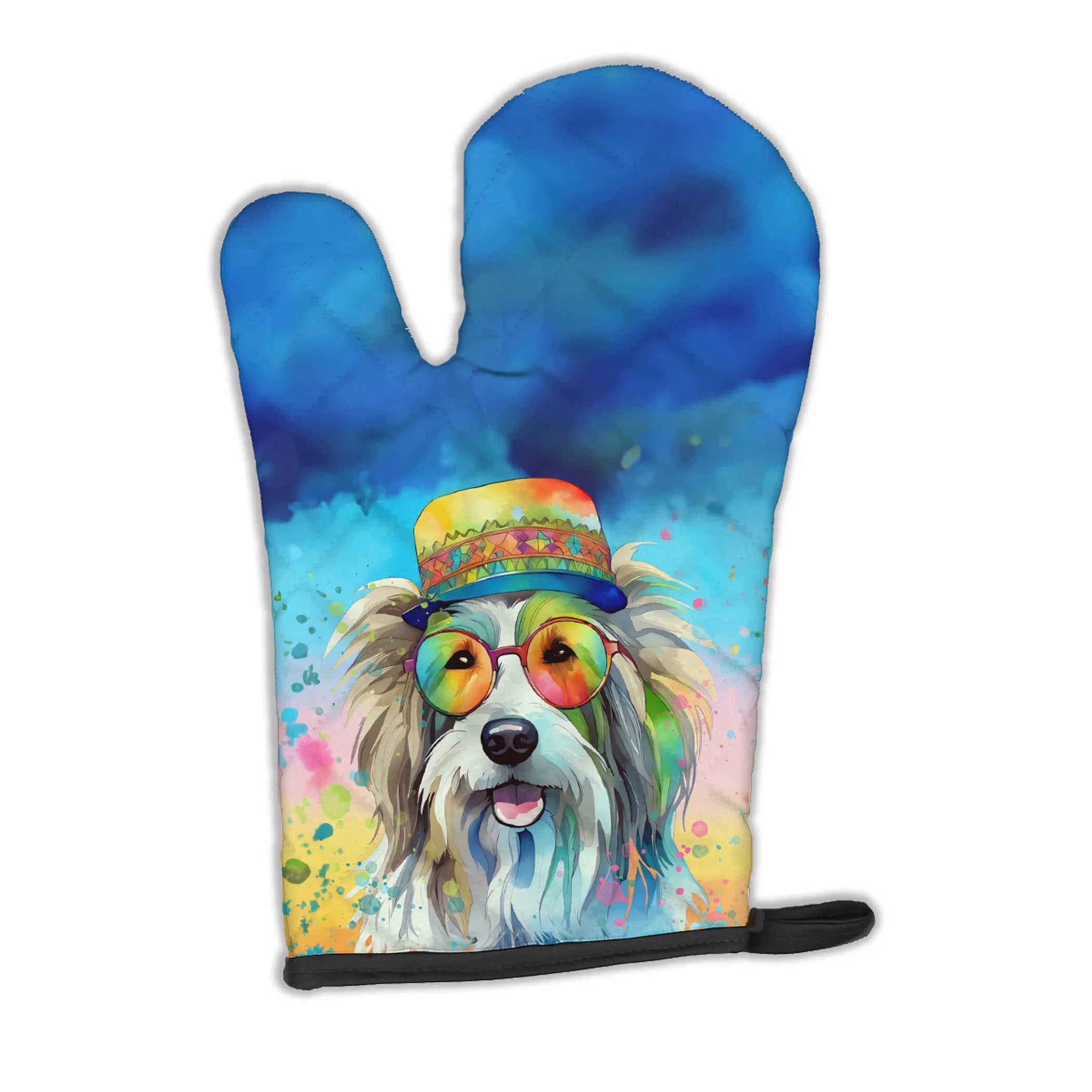 Hippie Dawg Oven Mitt - Size: 12HX8.5W | Pack Of: 1 | Collection name: Hippie dawg