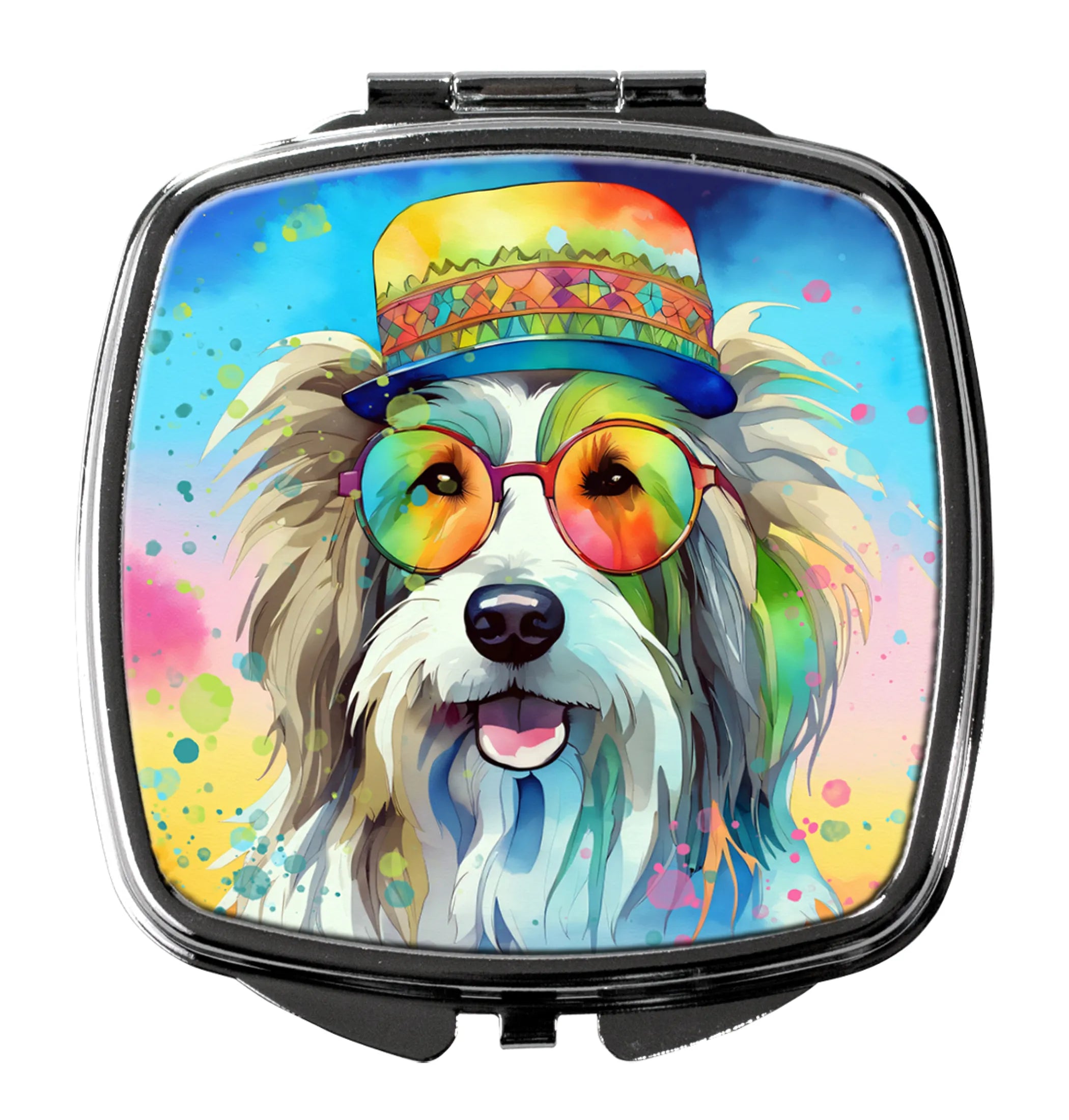 Hippie Dawg Compact Mirror - Pack Of: 1 | Collection name: Hippie dawg