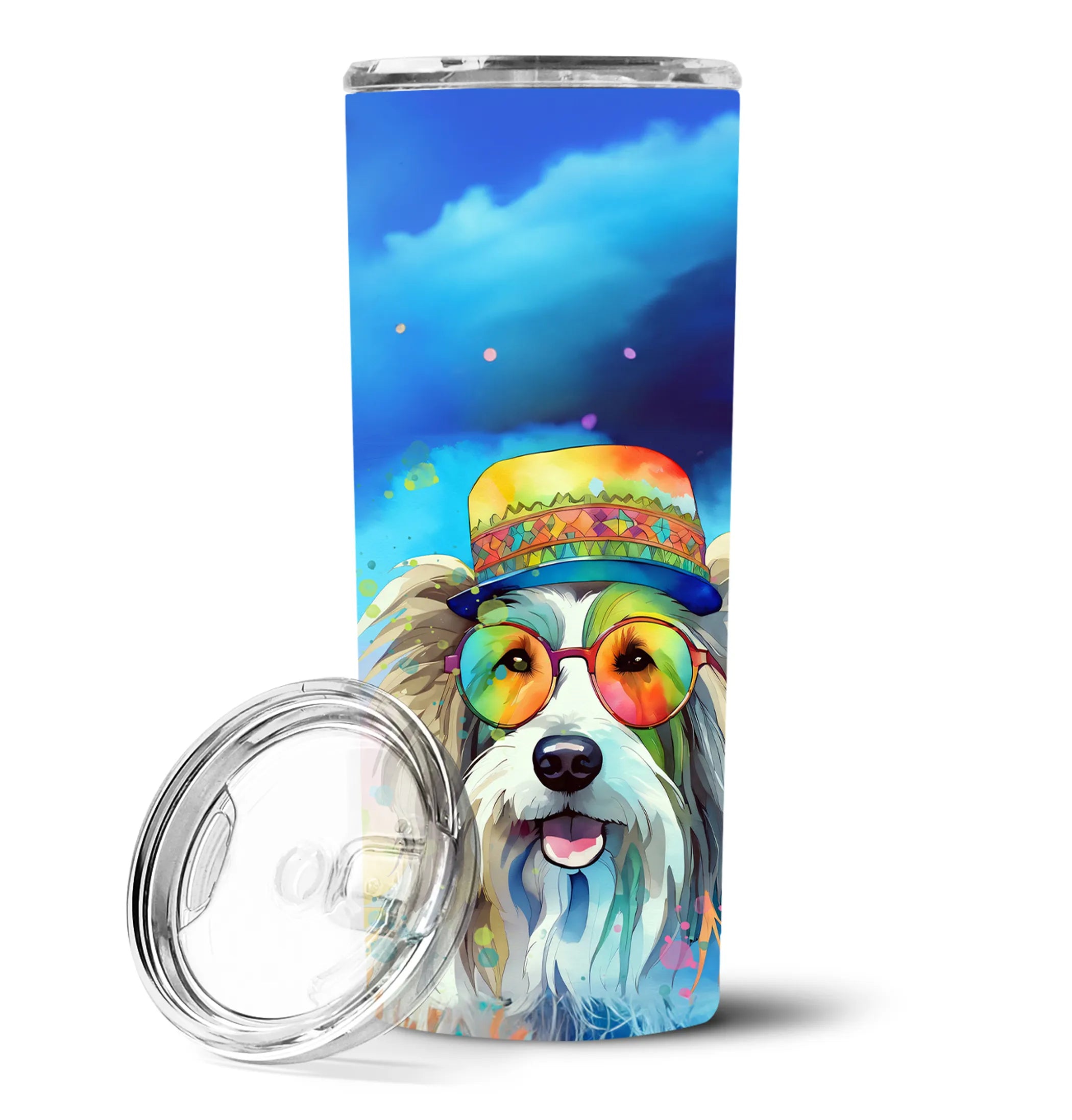 Hippie Dawg Stainless Steel Skinny Tumbler - Size: 20 OZ | Pack Of: 1 | Collection name: Hippie dawg