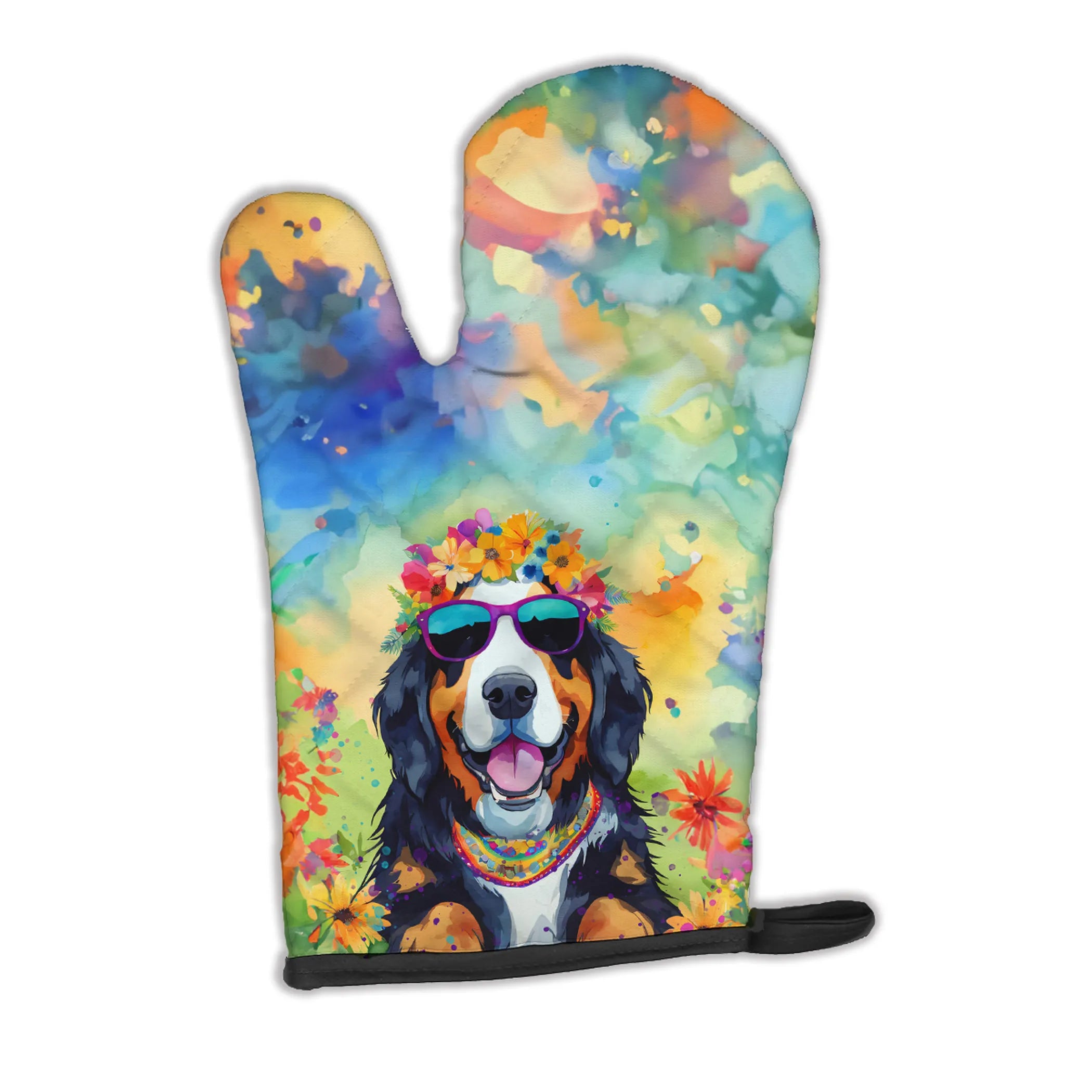 Hippie Dawg Oven Mitt - Size: 12HX8.5W | Pack Of: 1 | Collection name: Hippie dawg