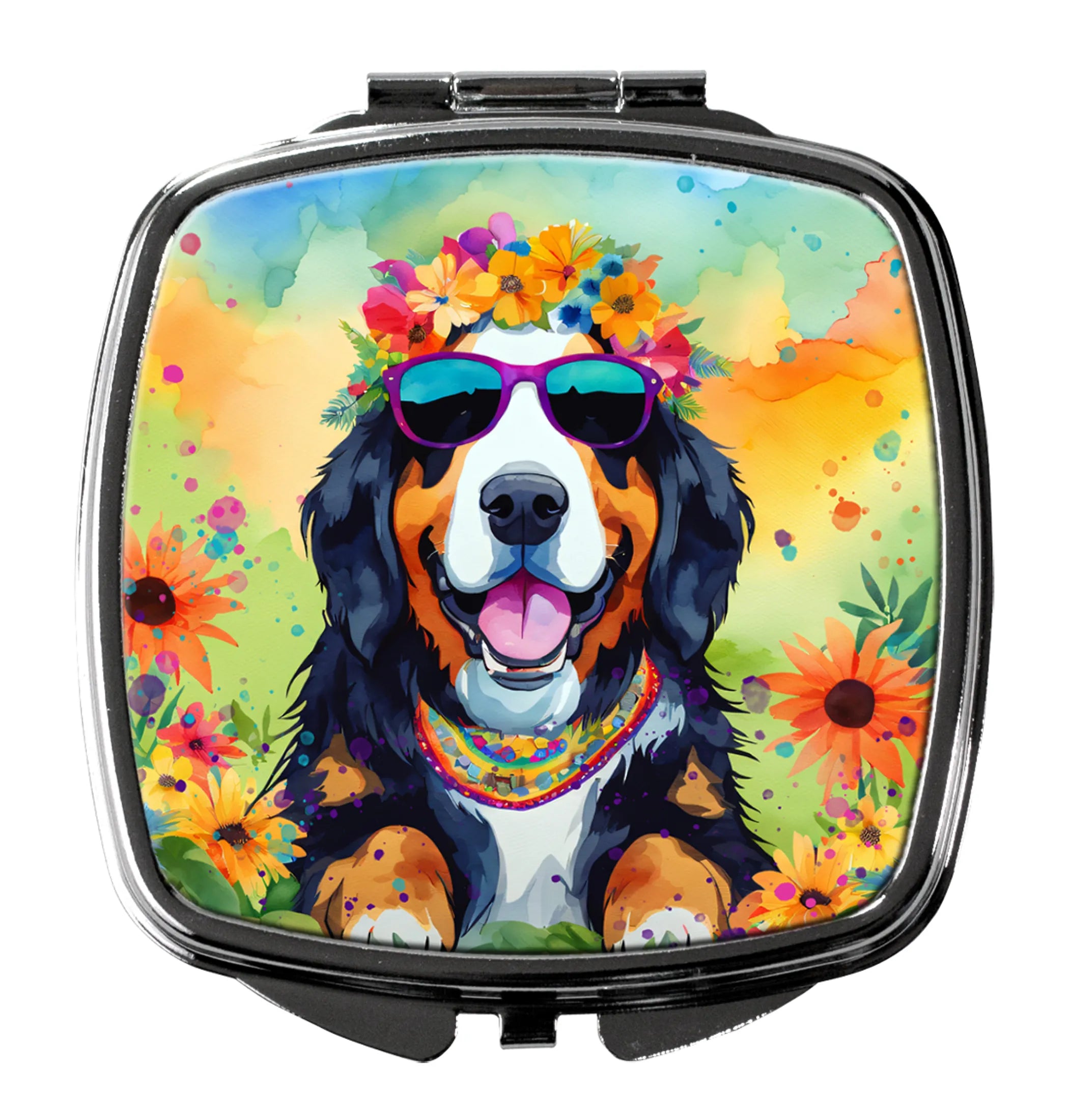 Hippie Dawg Compact Mirror - Pack Of: 1 | Collection name: Hippie dawg