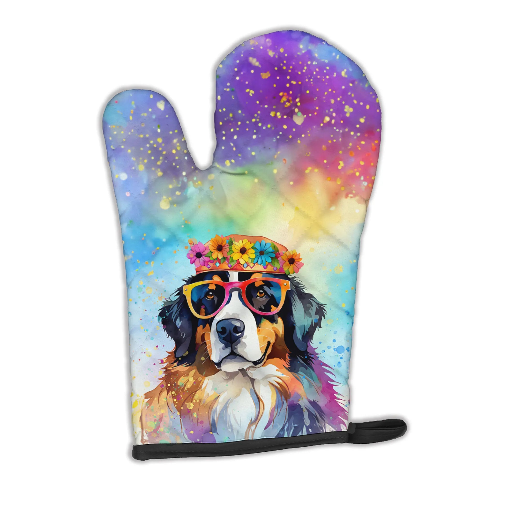 Hippie Dawg Oven Mitt - Size: 12HX8.5W | Pack Of: 1 | Collection name: Hippie dawg
