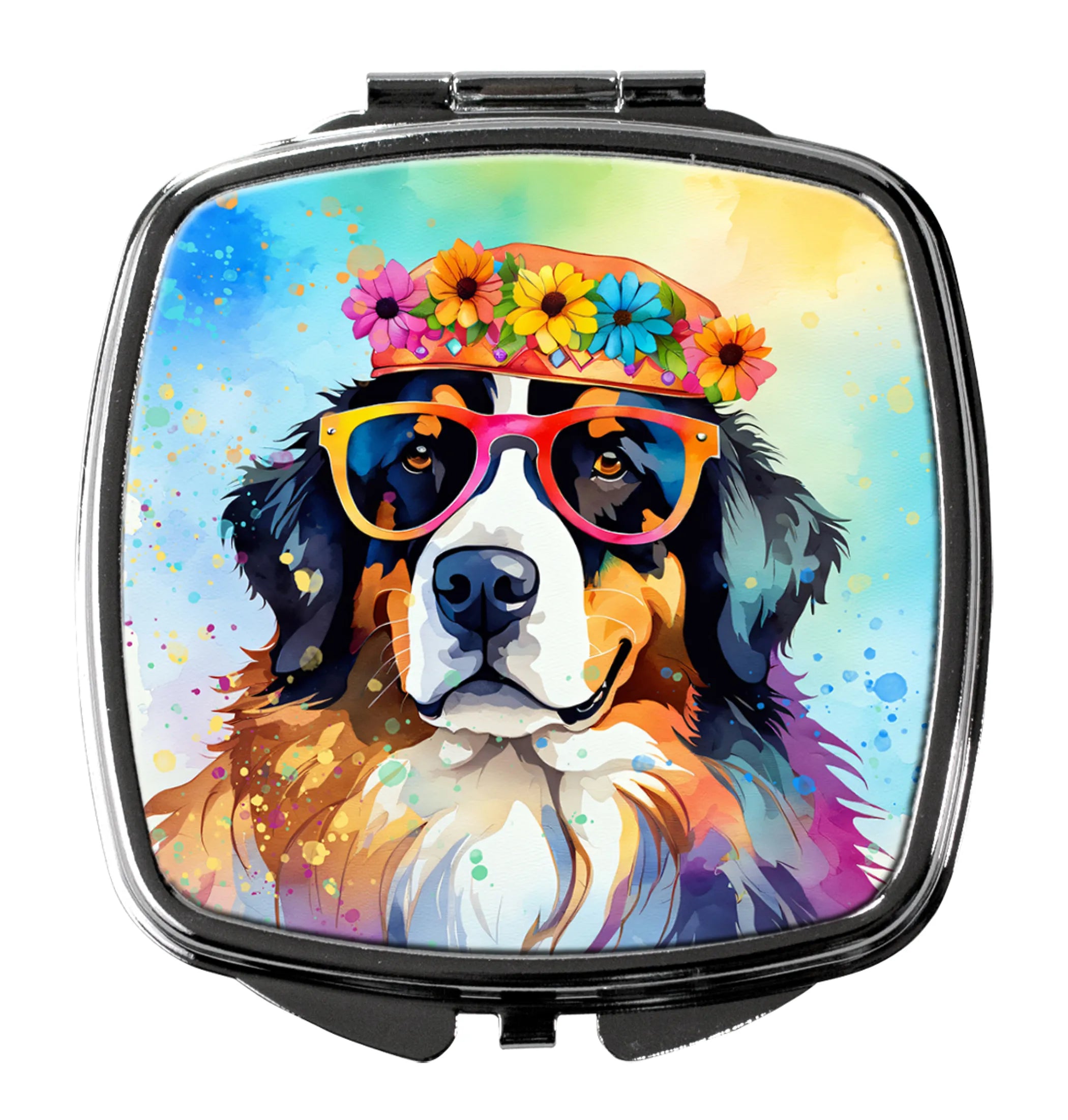 Hippie Dawg Compact Mirror - Pack Of: 1 | Collection name: Hippie dawg
