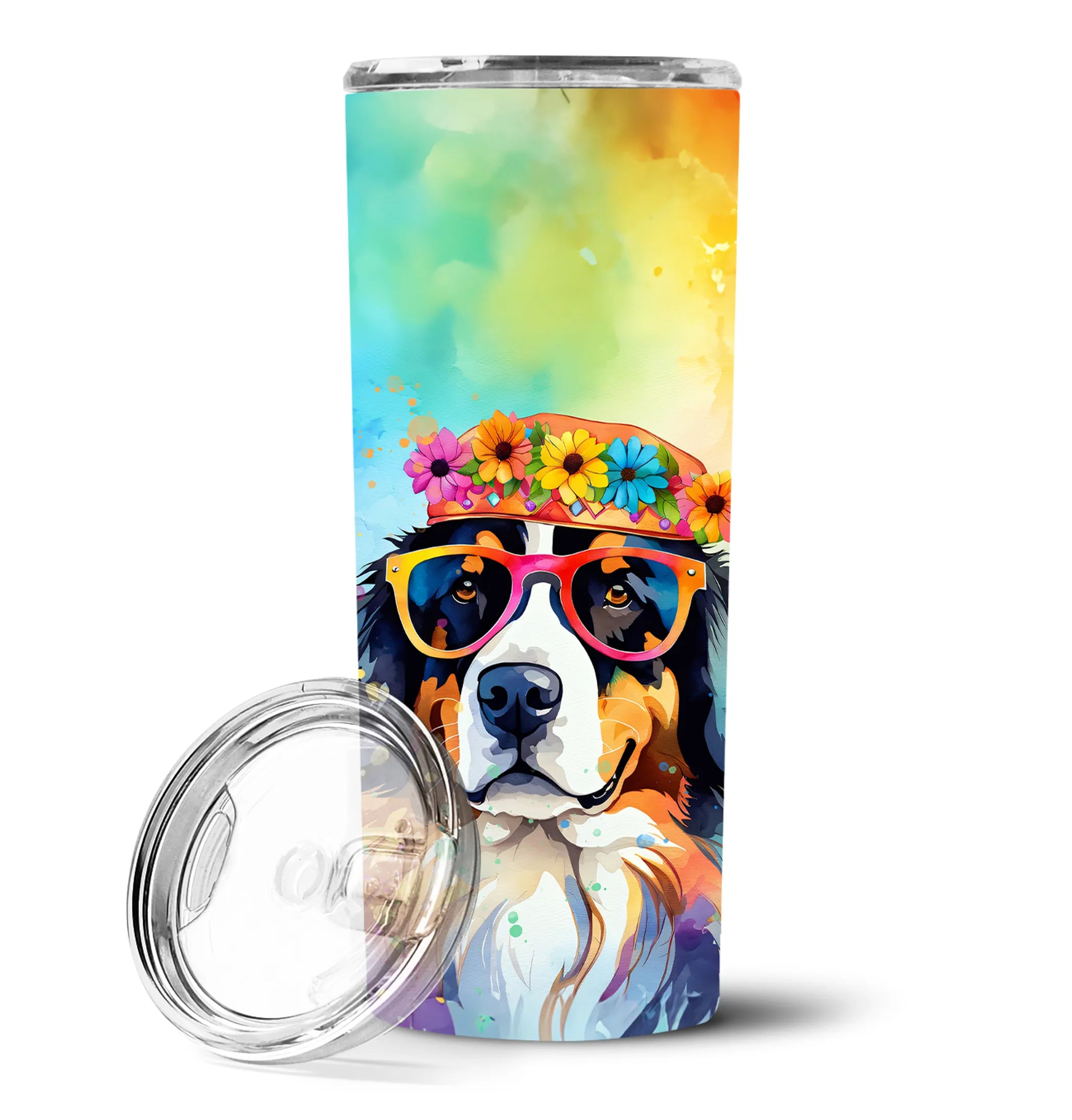 Hippie Dawg Stainless Steel Skinny Tumbler - Size: 20 OZ | Pack Of: 1 | Collection name: Hippie dawg