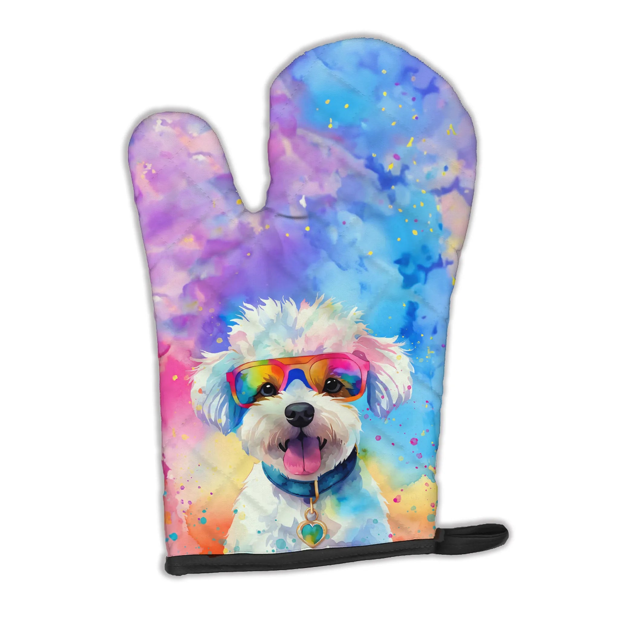 Hippie Dawg Oven Mitt - Size: 12HX8.5W | Pack Of: 1 | Collection name: Hippie dawg