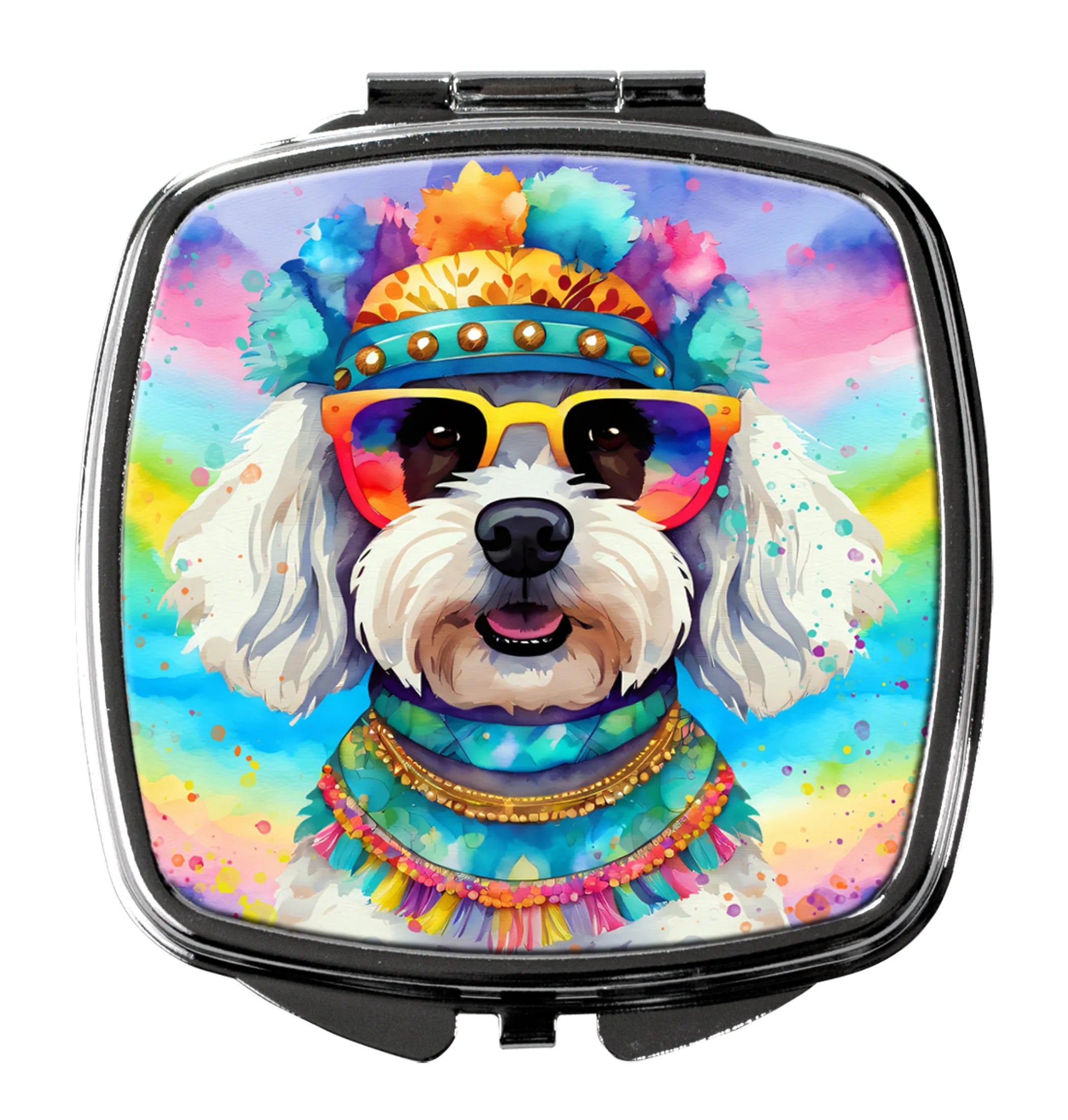 Hippie Dawg Compact Mirror - Pack Of: 1 | Collection name: Hippie dawg