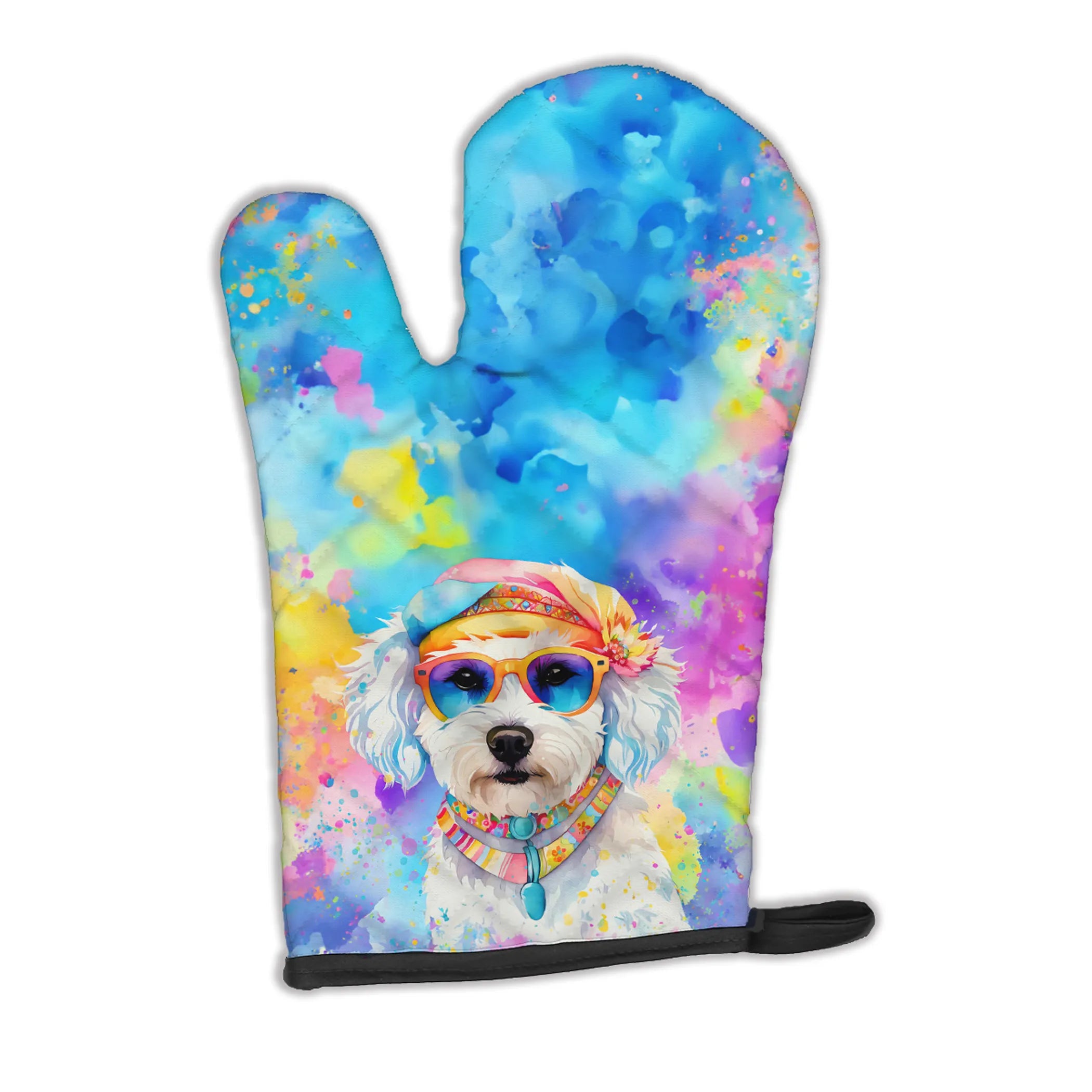 Hippie Dawg Oven Mitt - Size: 12HX8.5W | Pack Of: 1 | Collection name: Hippie dawg