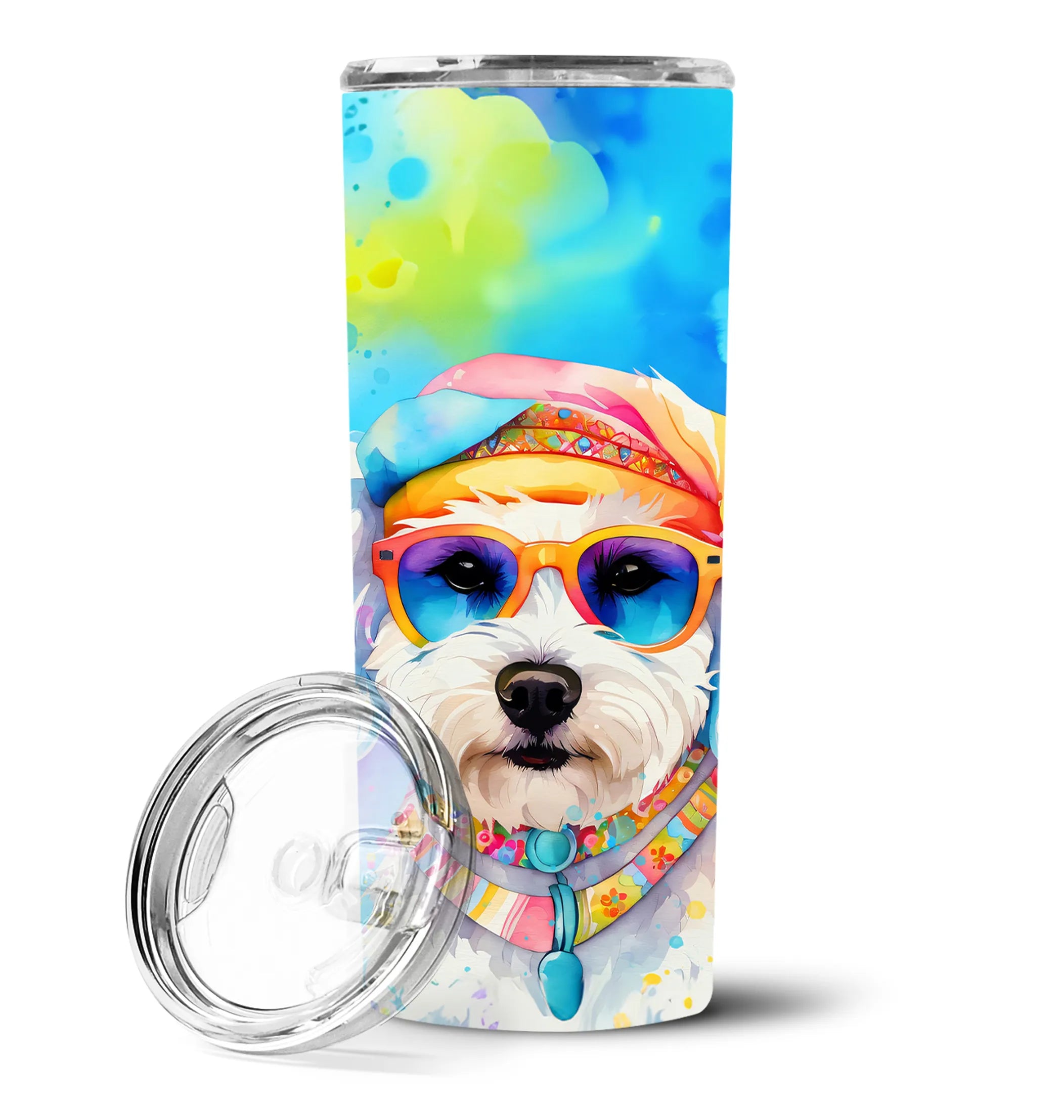 Hippie Dawg Stainless Steel Skinny Tumbler - Size: 20 OZ | Pack Of: 1 | Collection name: Hippie dawg